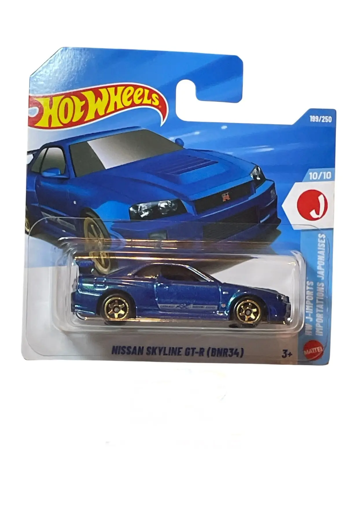 Hot Wheels NISSAN SKYLINE GT-R (BNR34) JJK35-N521