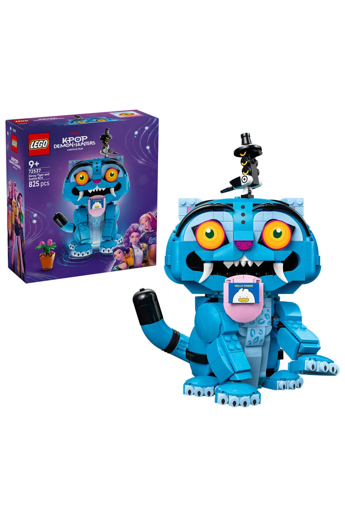 lego KPop Demon Hunters Kaplan Derpy ve Kuş Sussie 72537 - 9 Yaş ve Üzeri Çocuklar için Yaratıcı Oyu