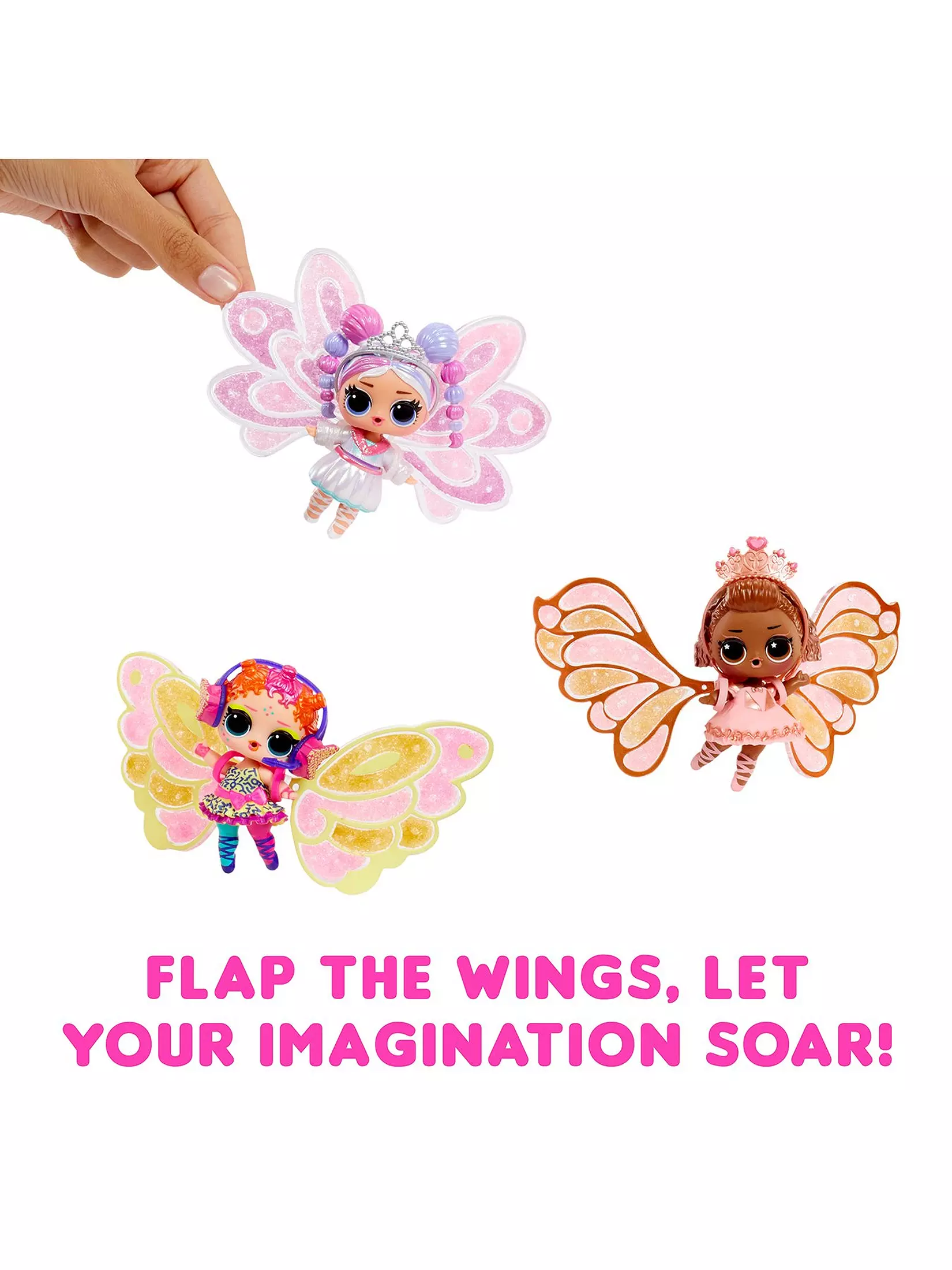 L.O.L. Surprise Fairies Serisi Bebek – 7 Sürprizli Kanatlı Koleksiyon Figürü L.O.L. Surprise Fairies Serisi Bebek – 7 Sürprizli Kanatlı Koleksiyon Figürü