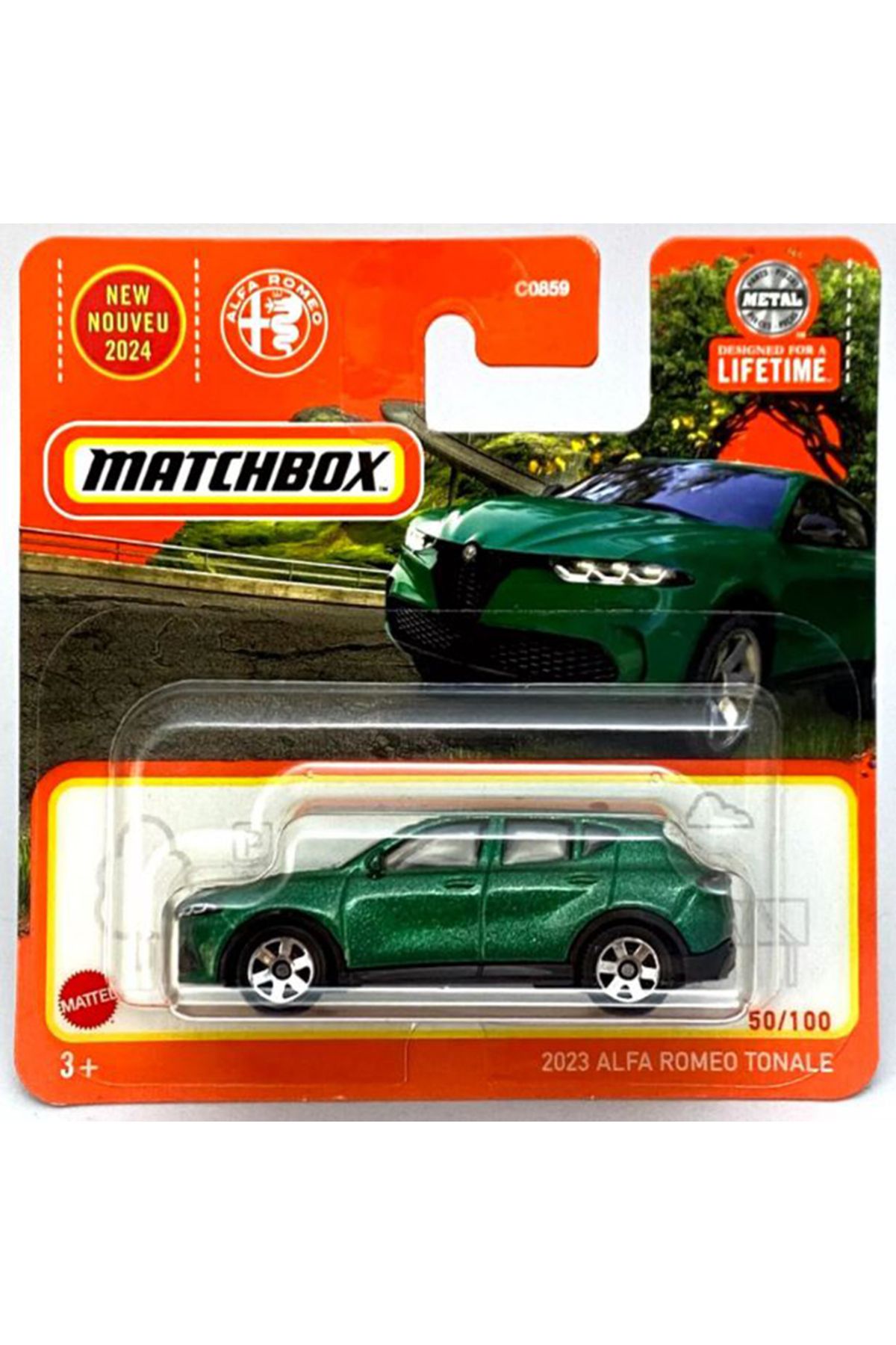Matchbox 2023 Alfa Romeo Tonale Diecast Model Araba 1:64 – Metal Gövde Matchbox 2023 Alfa Romeo Tonale Diecast Model Araba 1:64 – Metal Gövde
