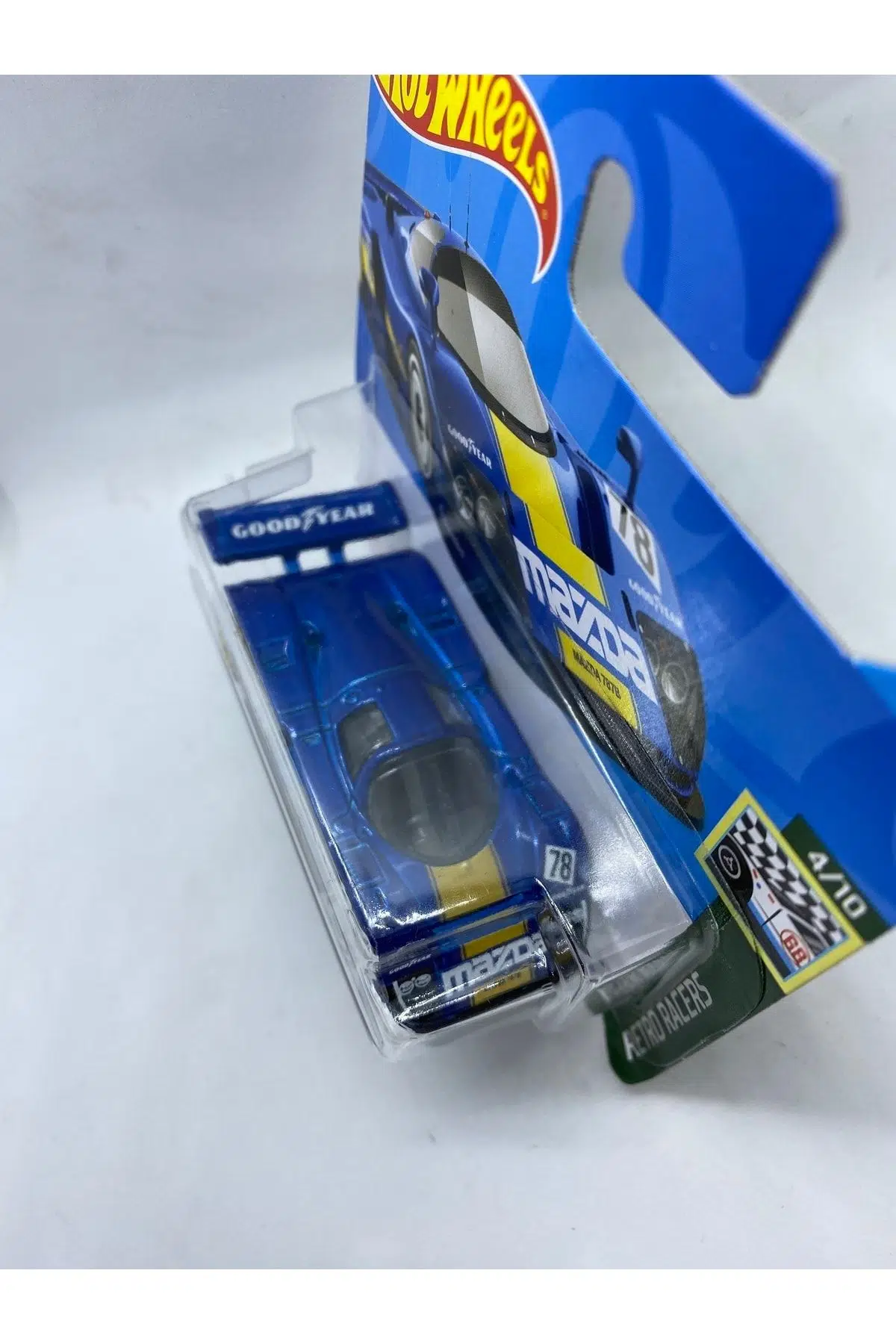 Hot Wheels Mazda 787b Mavi Model