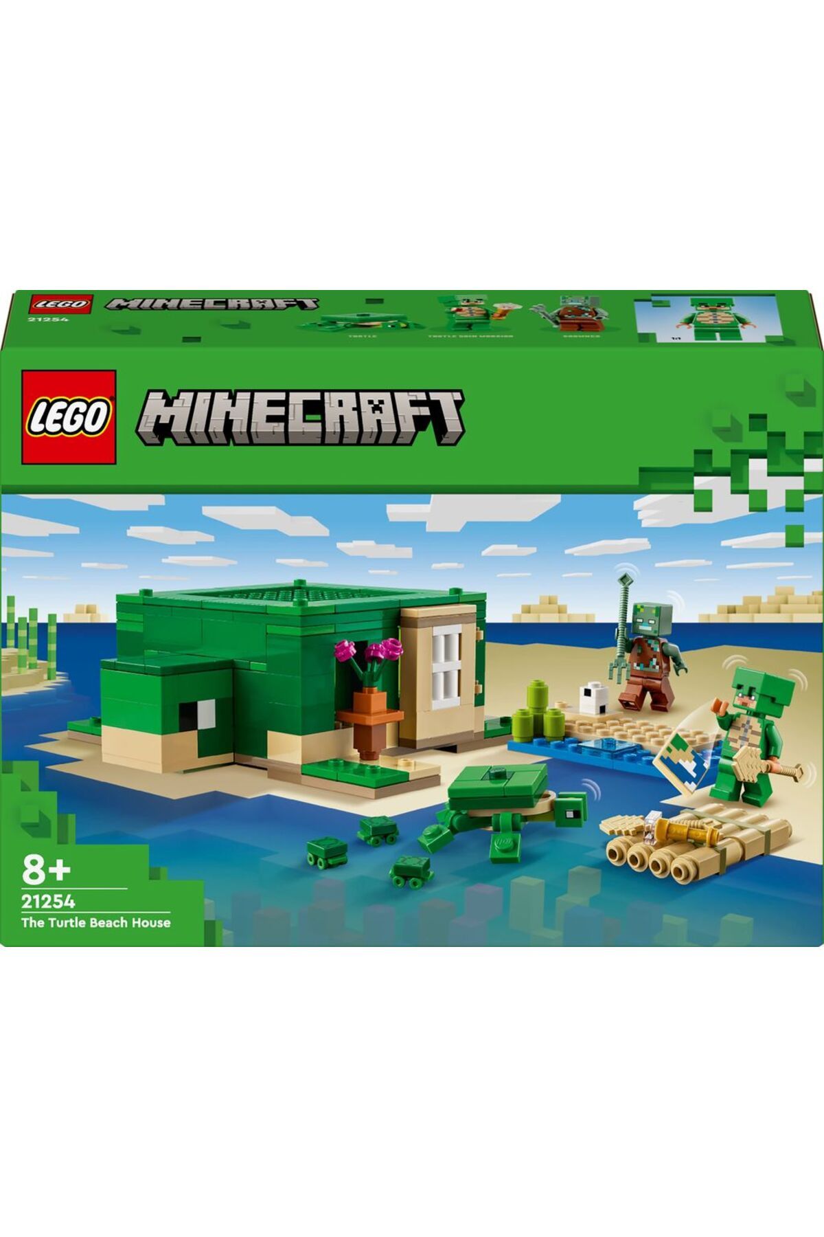 Lego® Minecraft® Kaplumbağa Plaj Evi 21254 - 8 Yaş ve Üzeri İçin Yapım Seti (234 Parça) Lego® Minecraft® Kaplumbağa Plaj Evi 21254 - 8 Yaş ve Üzeri İçin Yapım Seti (234 Parça)