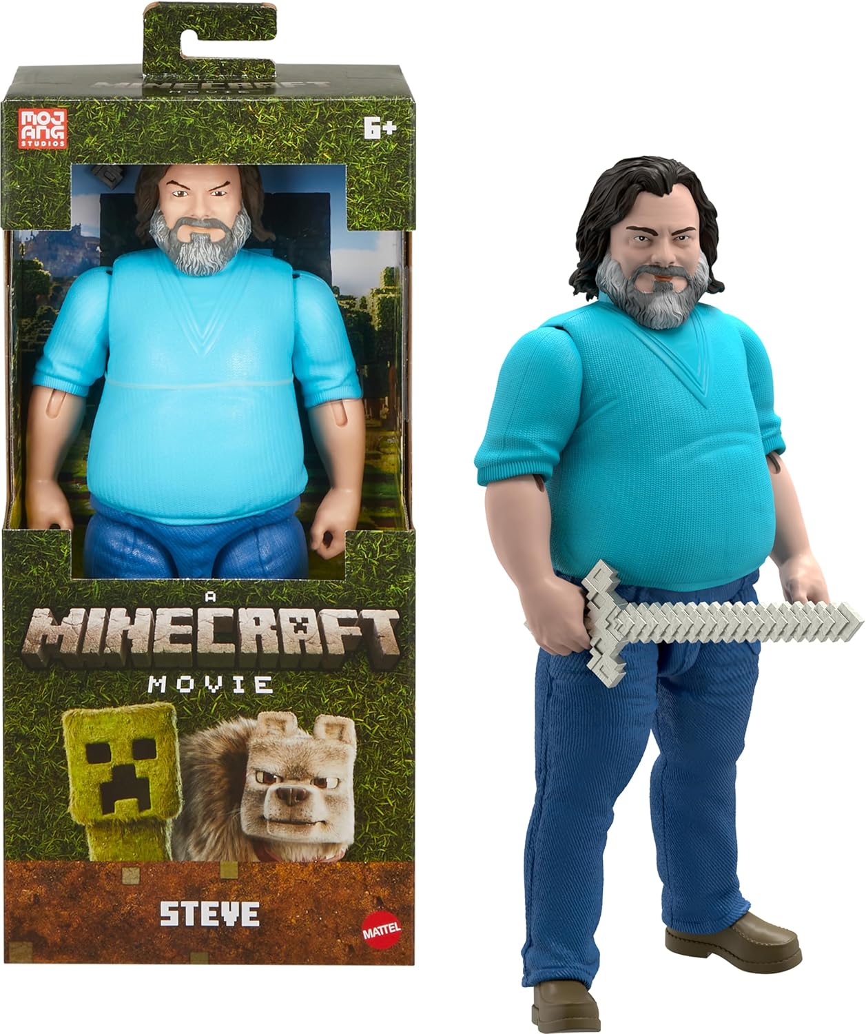 Minecraft Movie Steve 30 Cm Figür Oyuncak – Kılıç Aksesuarlı Minecraft Movie Steve 30 Cm Figür Oyuncak – Kılıç Aksesuarlı