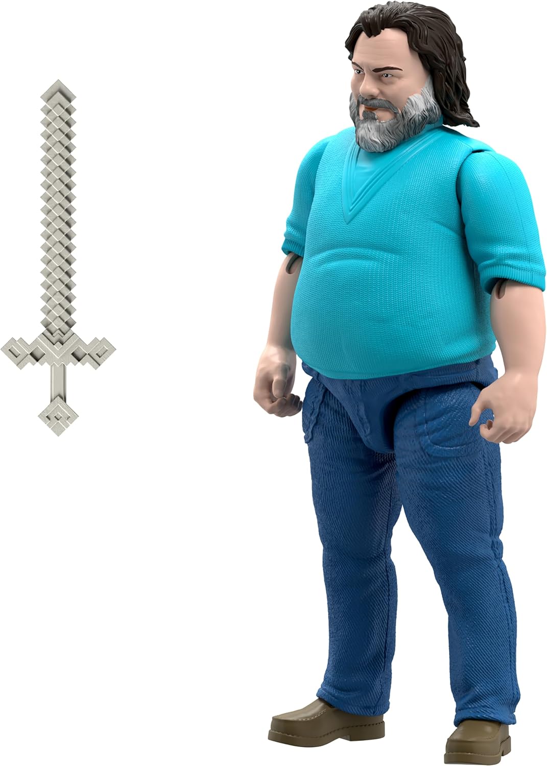 Minecraft Movie Steve 30 Cm Figür Oyuncak – Kılıç Aksesuarlı Minecraft Movie Steve 30 Cm Figür Oyuncak – Kılıç Aksesuarlı