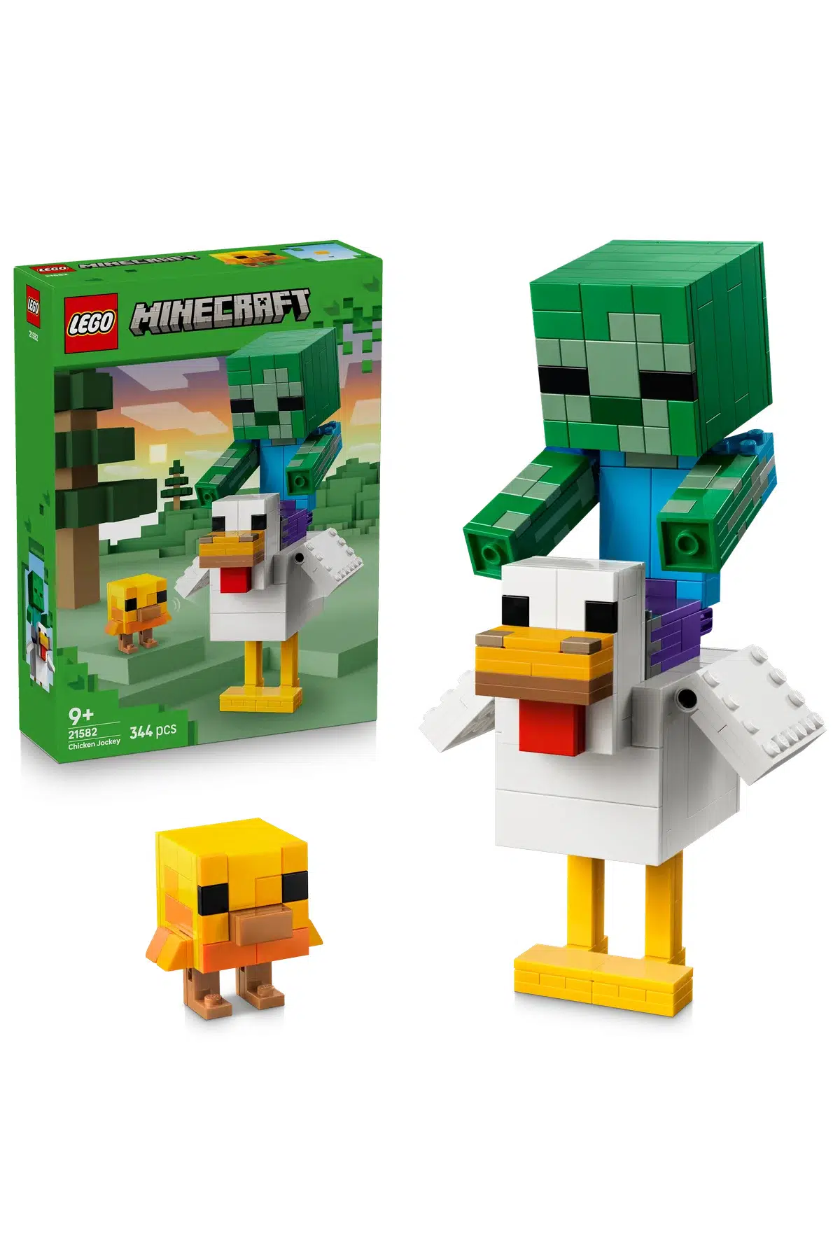 Lego® Minecraft ® Tavuk Jokey Yapım Oyuncağı Dekoru 21582