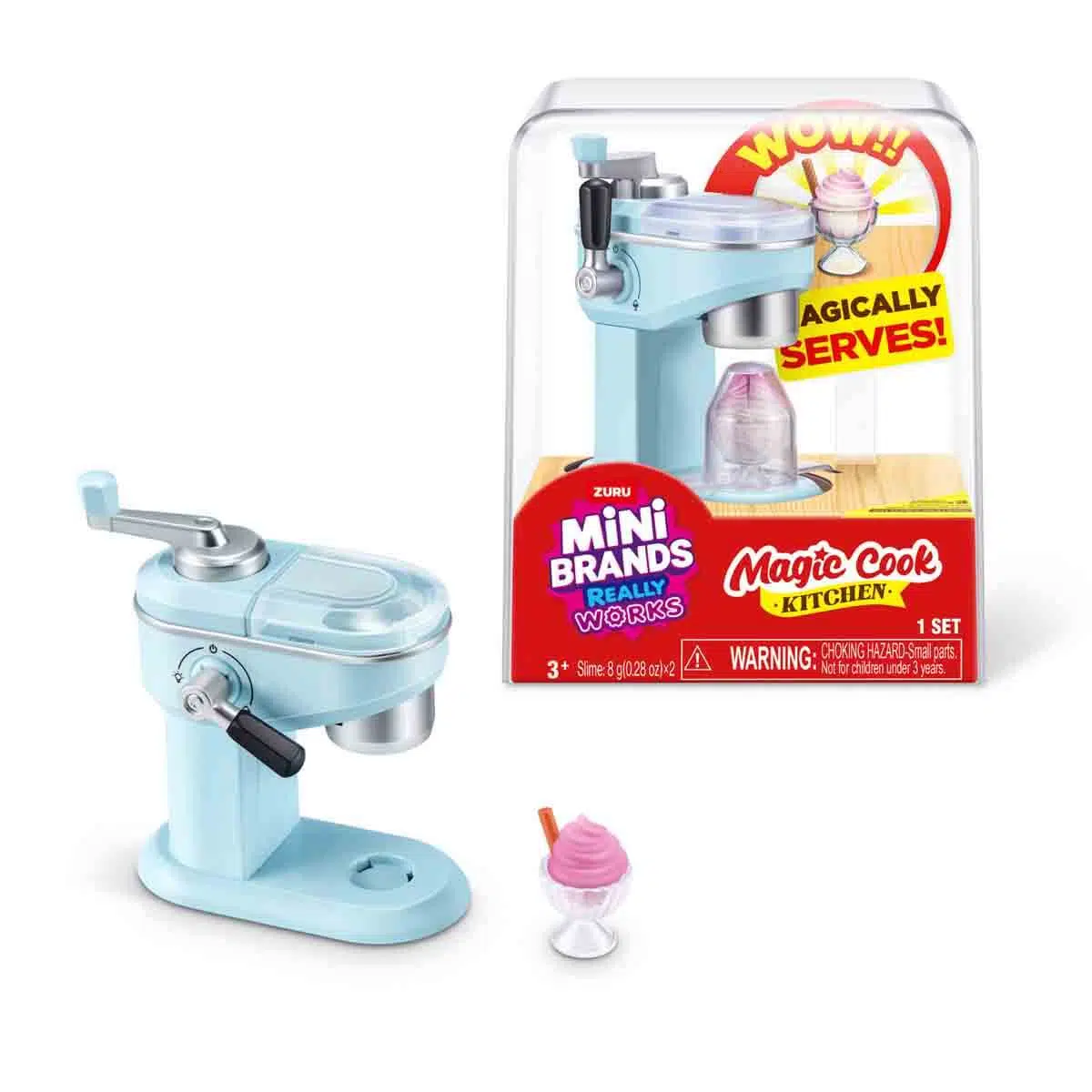 Mini Brands Magic Cook Kitchen Dondurma Makinesi Mini Mutfak Seti