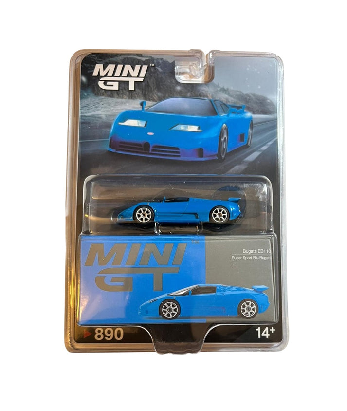 Mini GT 1:64 Bugatti EB110 Super Sport Mavi Model Araba – Blister Paketli Koleksiyonluk Mini GT 1:64 Bugatti EB110 Super Sport Mavi Model Araba – Blister Paketli Koleksiyonluk
