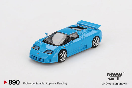 Mini GT 1:64 Bugatti EB110 Super Sport Mavi Model Araba – Blister Paketli Koleksiyonluk Mini GT 1:64 Bugatti EB110 Super Sport Mavi Model Araba – Blister Paketli Koleksiyonluk