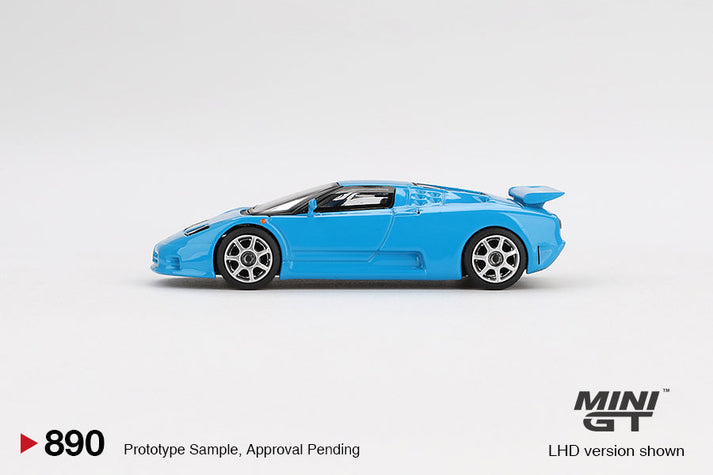 Mini GT 1:64 Bugatti EB110 Super Sport Mavi Model Araba – Blister Paketli Koleksiyonluk Mini GT 1:64 Bugatti EB110 Super Sport Mavi Model Araba – Blister Paketli Koleksiyonluk
