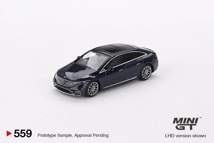 Mini GT 1:64 Mercedes-Benz EQS – Siyah Lüks Elektrikli Model Araba (No: 559) Mini GT 1:64 Mercedes-Benz EQS – Siyah Lüks Elektrikli Model Araba (No: 559)