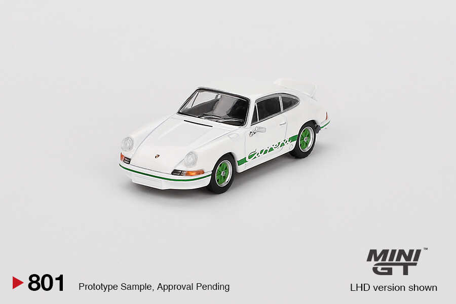Mini GT 1:64 Porsche 911 Carrera RS 2.7 – Grand Prix Beyaz & Yeşil – Paketli Diecast Model Mini GT 1:64 Porsche 911 Carrera RS 2.7 – Grand Prix Beyaz & Yeşil – Paketli Diecast Model