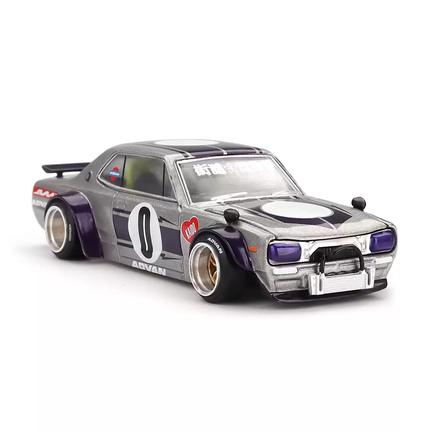 Mini GT Kaido House Nissan Skyline 2000GT-R KPGC10 1:64 Diecast Model Araba KHMG165 Mini GT Kaido House Nissan Skyline 2000GT-R KPGC10 1:64 Diecast Model Araba KHMG165
