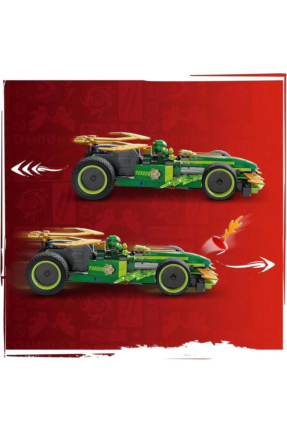 Lego® NINJAGO® Lloyd'un Çek-Bırak Yarış Arabası 71828 - 7 Yaş ve