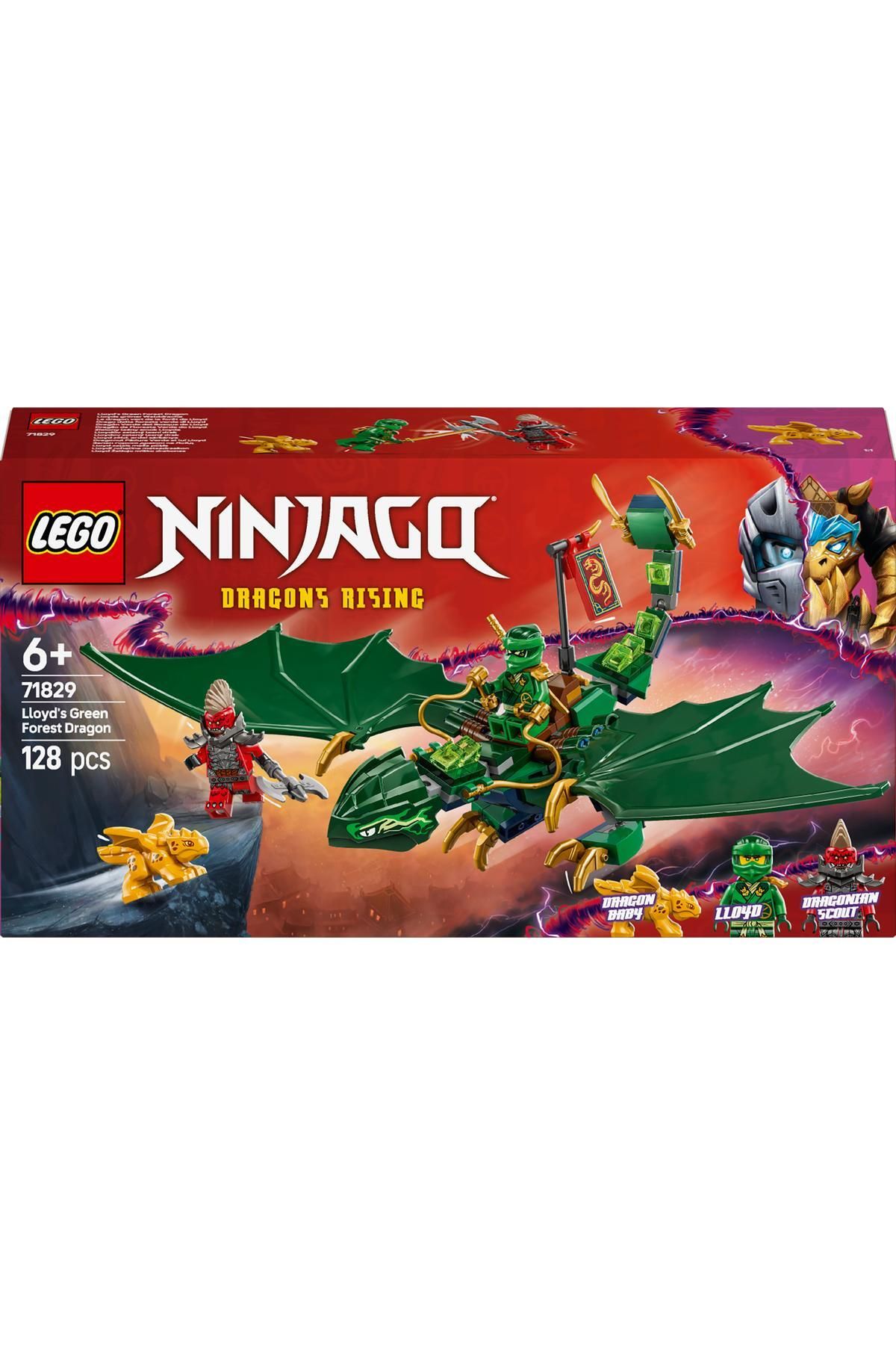 Lego® NINJAGO® Lloyd’un Yeşil Orman Ejderhası 71829 - 6 Yaş ve Üzeri Yapım Seti (128 Parça) Lego® NINJAGO® Lloyd’un Yeşil Orman Ejderhası 71829 - 6 Yaş ve Üzeri Yapım Seti (128 Parça)