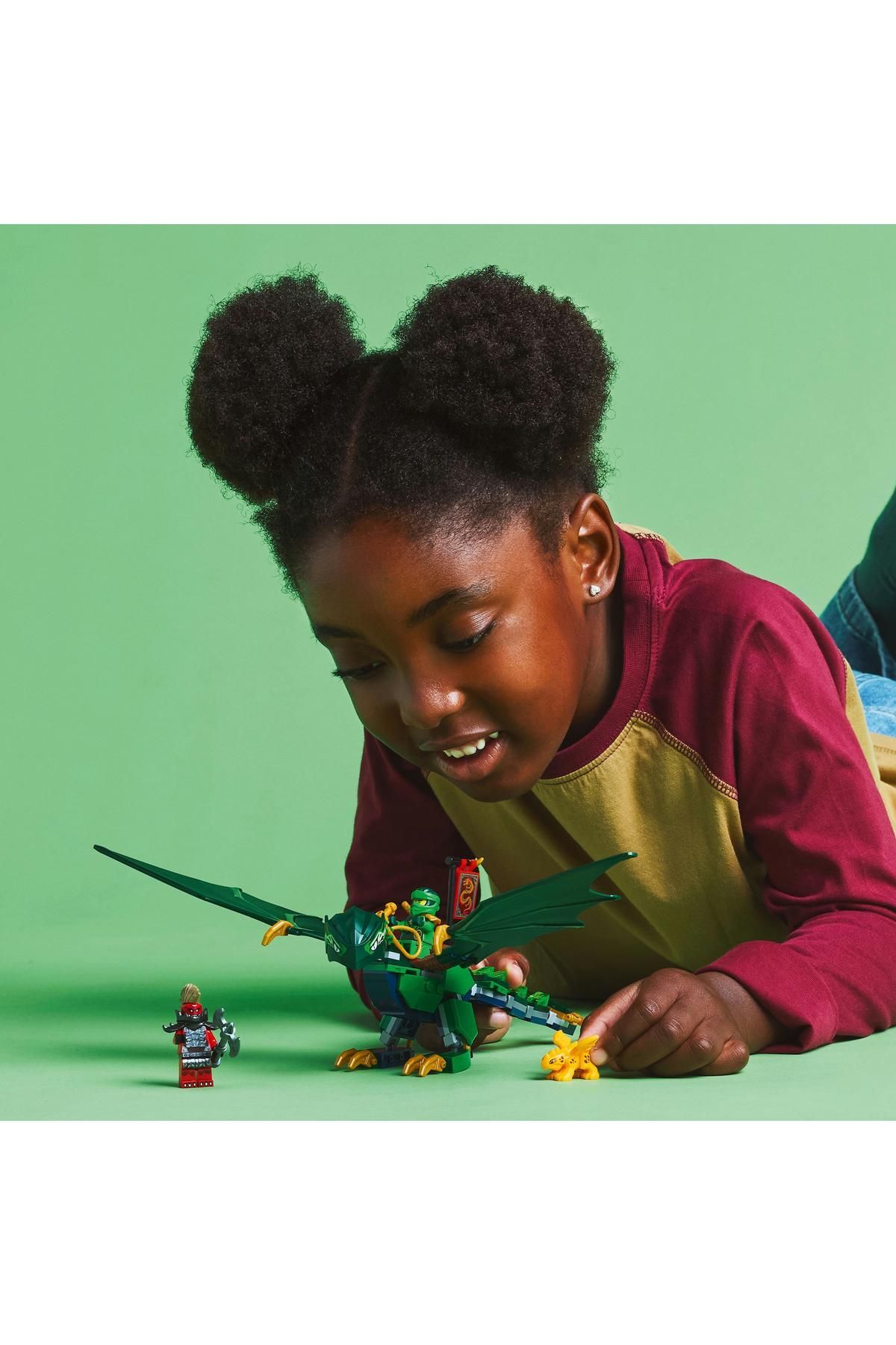 Lego® NINJAGO® Lloyd’un Yeşil Orman Ejderhası 71829 - 6 Yaş ve Üzeri Yapım Seti (128 Parça) Lego® NINJAGO® Lloyd’un Yeşil Orman Ejderhası 71829 - 6 Yaş ve Üzeri Yapım Seti (128 Parça)