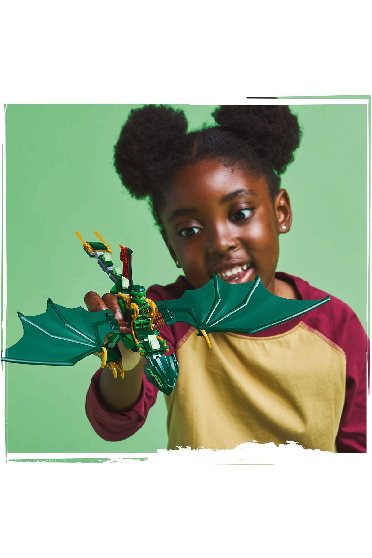 Lego® NINJAGO® Lloyd’un Yeşil Orman Ejderhası 71829 - 6 Yaş ve Üzeri Yapım Seti (128 Parça) Lego® NINJAGO® Lloyd’un Yeşil Orman Ejderhası 71829 - 6 Yaş ve Üzeri Yapım Seti (128 Parça)