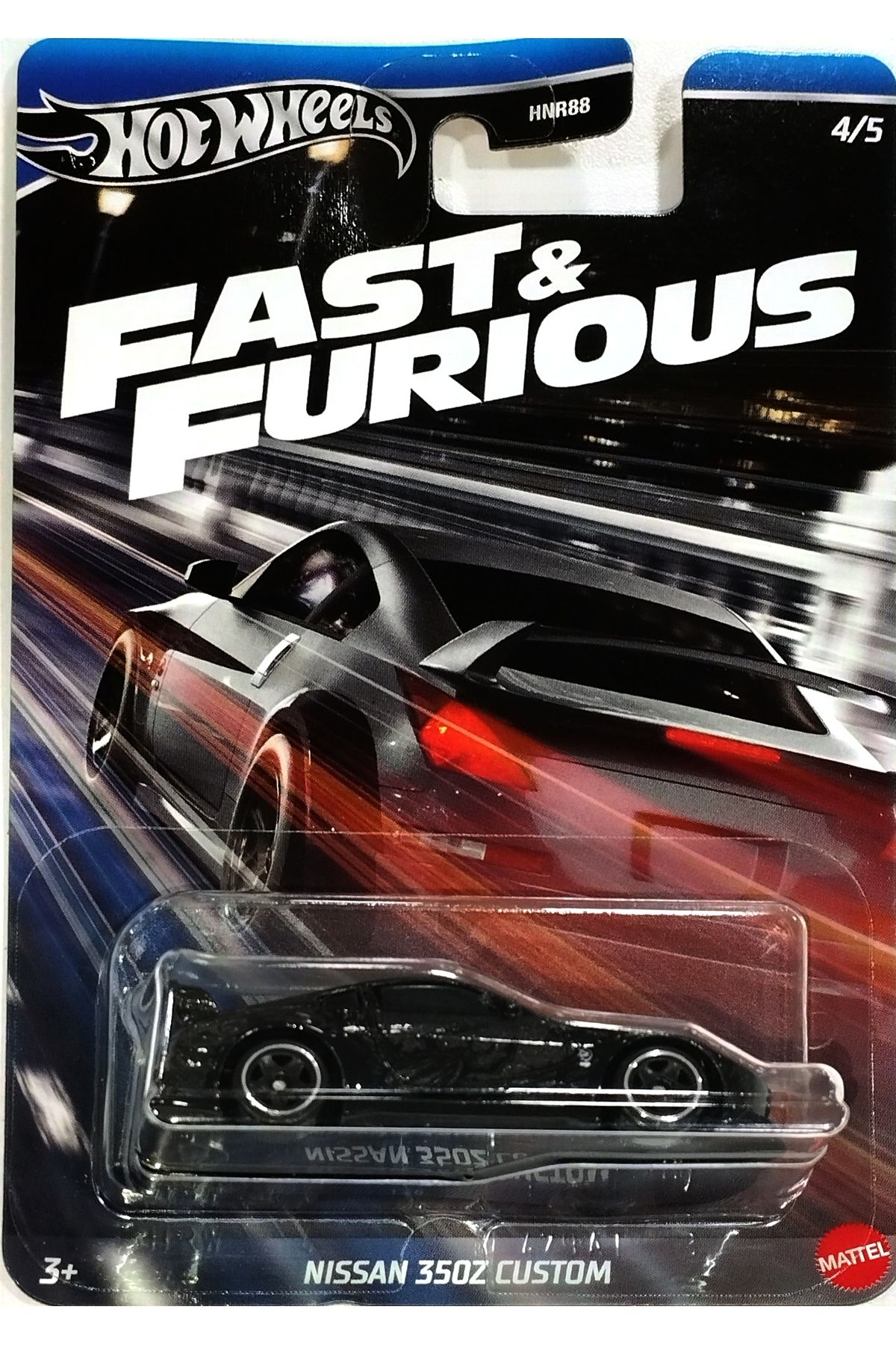 Hot Wheels Fast & Furious Nissan 350Z Custom – 1:64 Diecast Araba (HNR88) Hot Wheels Fast & Furious Nissan 350Z Custom – 1:64 Diecast Araba (HNR88)
