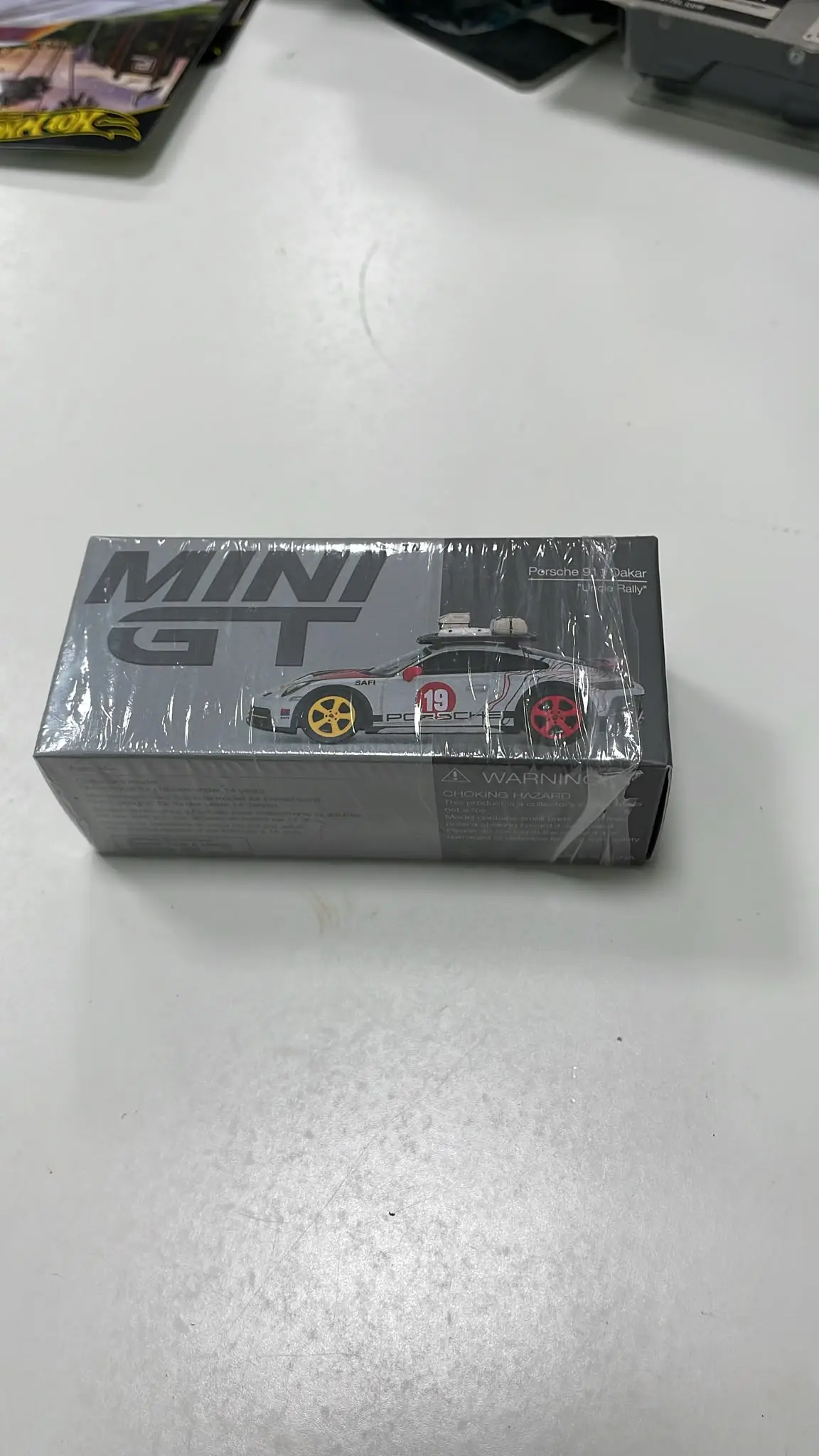 Outlet MINI GT Porsche 911 Dakar Jungle Rally 1:64 Model Araba