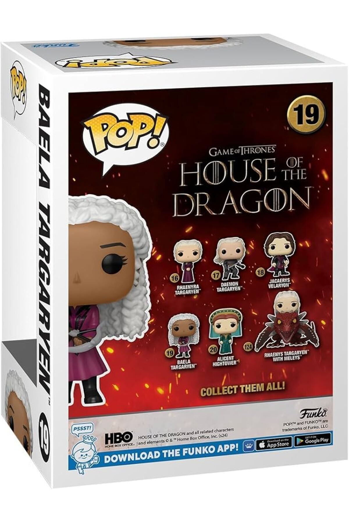 Funko POP! House of the Dragon - Baela Targaryen #19 Funko POP! House of the Dragon - Baela Targaryen #19