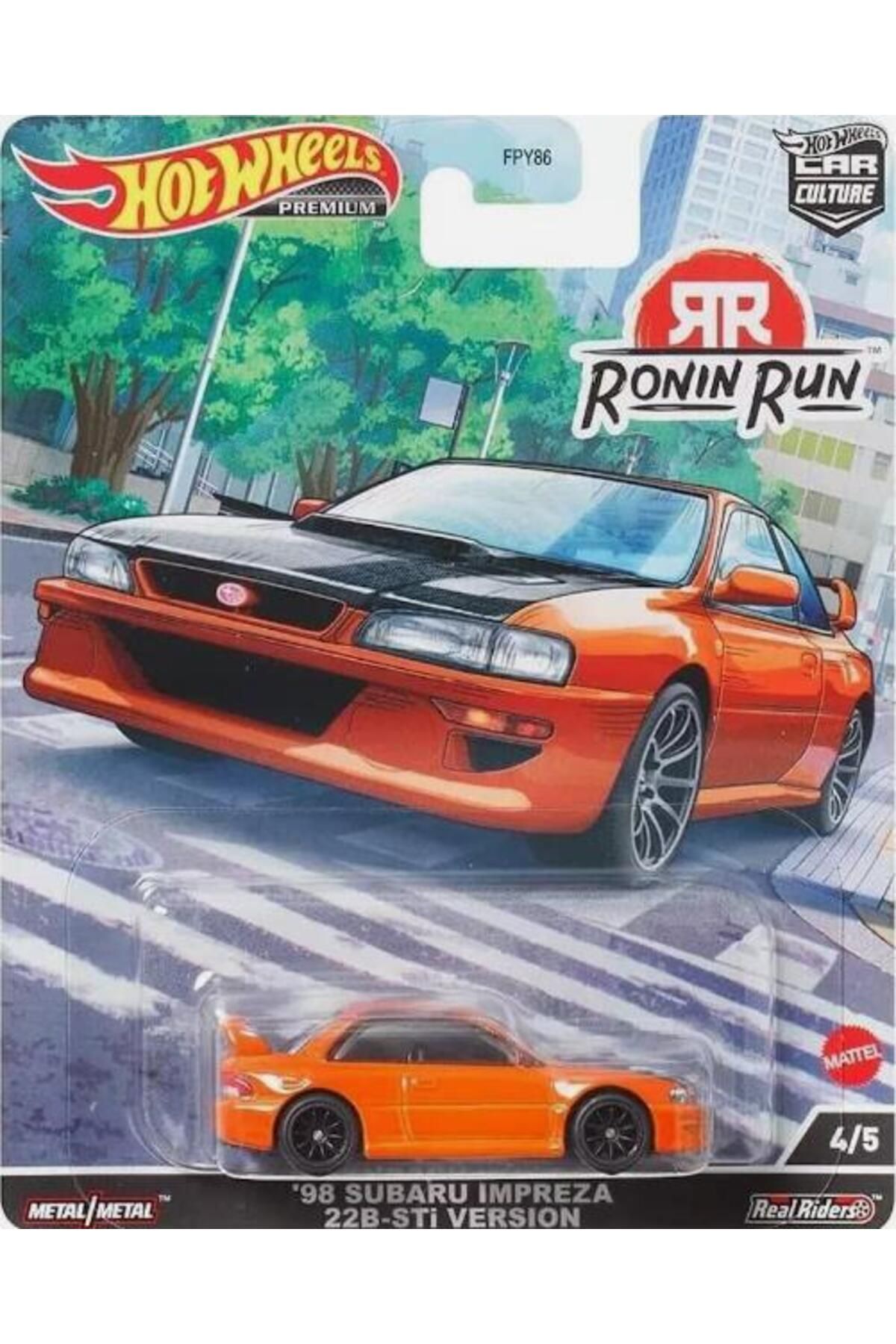 Hot Wheels Premium 98 Subaru Impreza 22b-sti Version Fpy86 Hck14 Hot Wheels Premium 98 Subaru Impreza 22b-sti Version Fpy86 Hck14