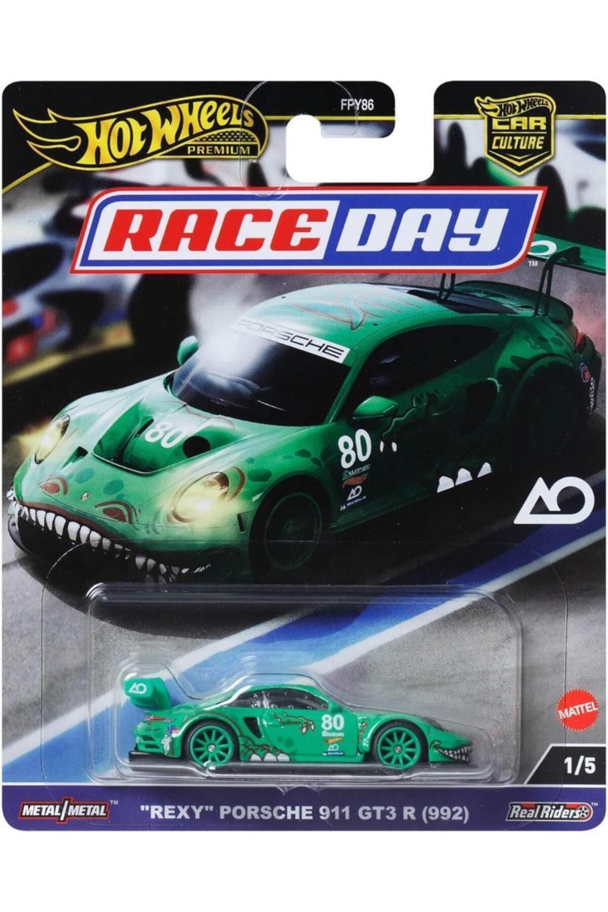 Hot Wheels Premium Car Culture REXY PORSCHE 911 GT3 R (992) HRV72 Hot Wheels Premium Car Culture REXY PORSCHE 911 GT3 R (992) HRV72