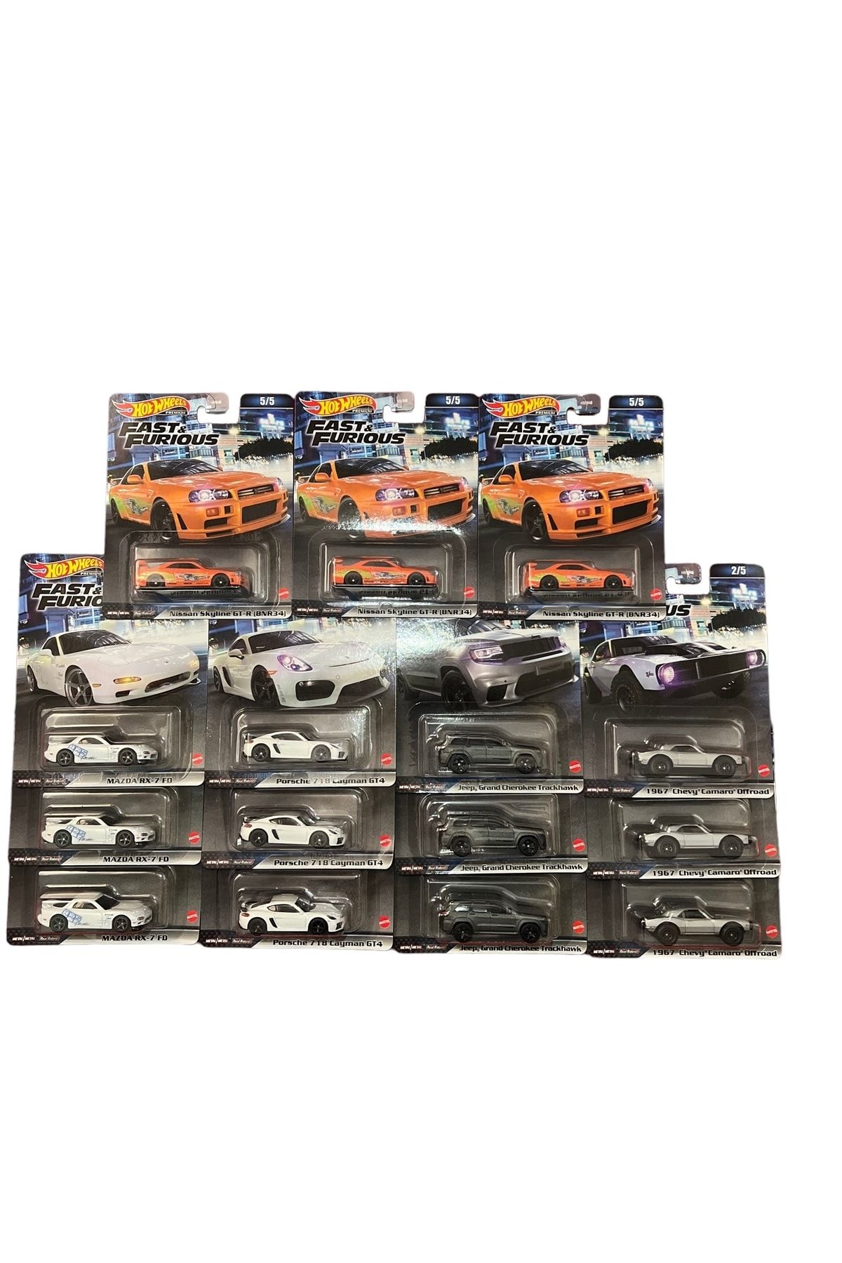 Hot Wheels Premium Fast And Furıous 5’li Set (2023) Hot Wheels Premium Fast And Furıous 5’li Set (2023)