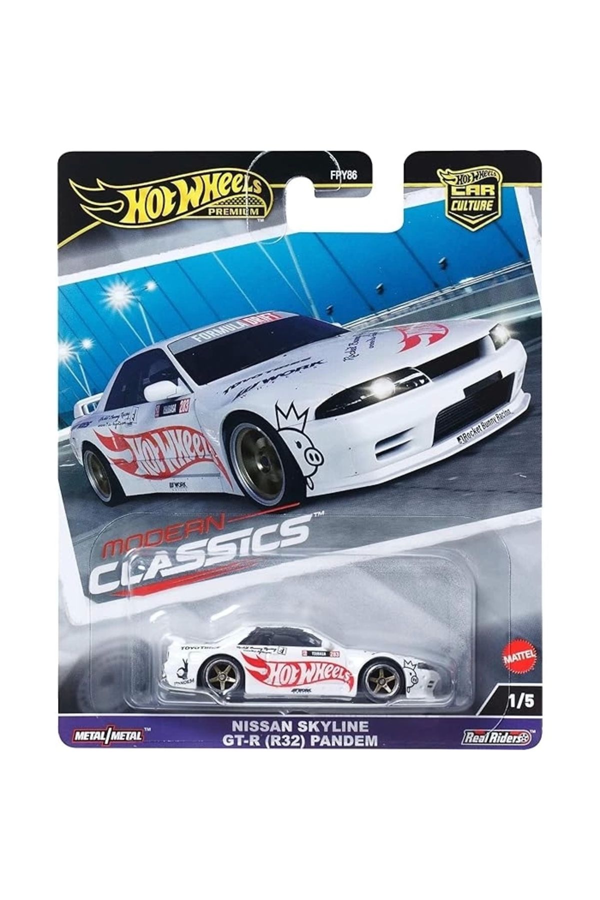 Hot Wheels Premium Nissan Skyline Gt-r (R32) Pandem (1/64) Modern Classics Hot Wheels Premium Nissan Skyline Gt-r (R32) Pandem (1/64) Modern Classics