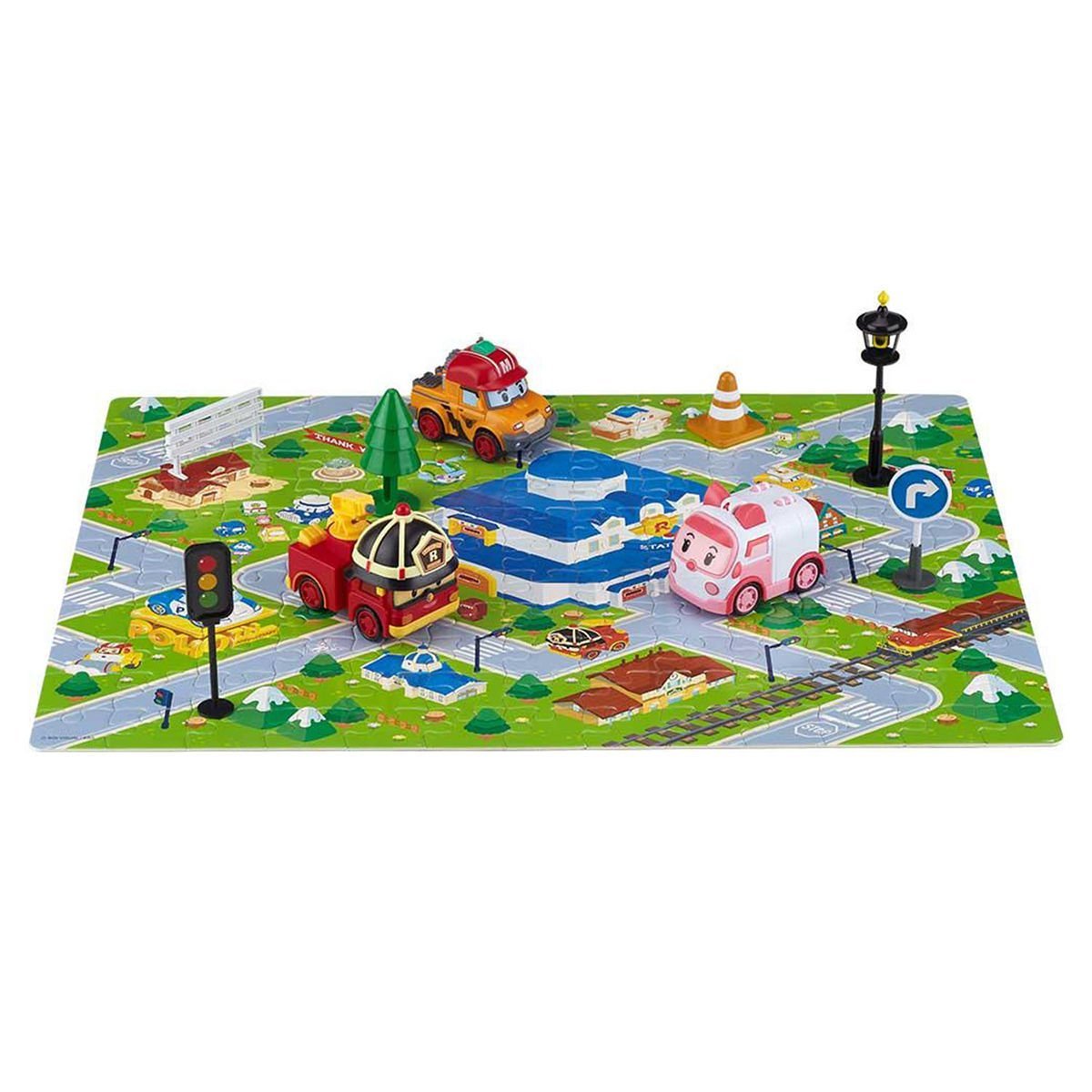 Robocar Poli Gogo City Oyun Seti – Amber, Roy, Mark Araç Figürleri ve Puzzle Parçaları (3+ Yaş) Robocar Poli Gogo City Oyun Seti – Amber, Roy, Mark Araç Figürleri ve Puzzle Parçaları (3+ Yaş)