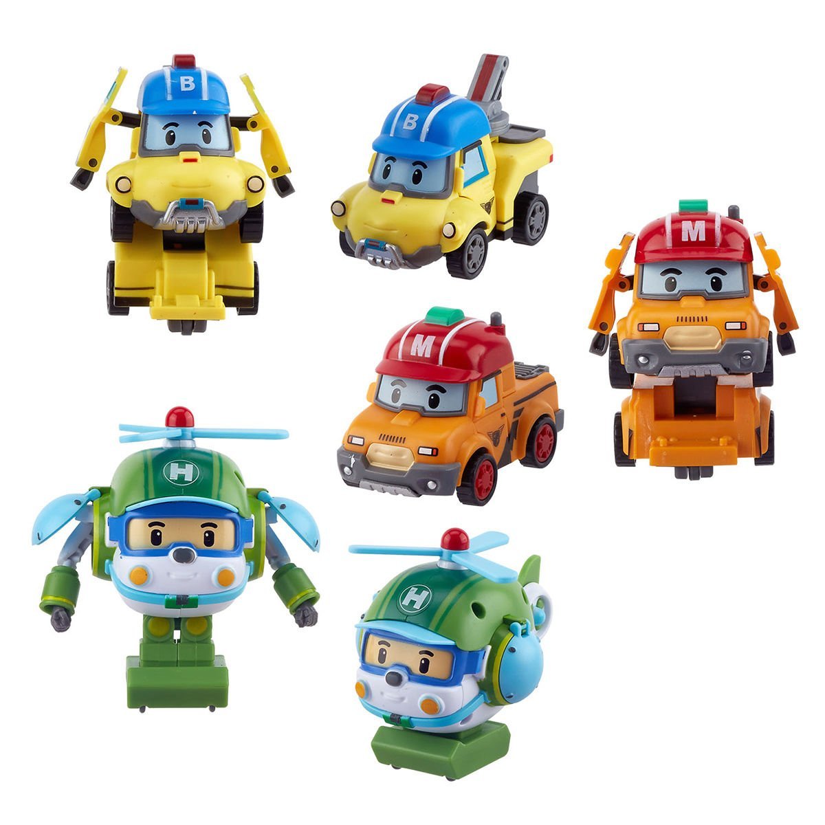 Robocar Poli Mini Dönüşen Araç Seti 6`lı – Quick Transforming Figürler 3+ Yaş Robocar Poli Mini Dönüşen Araç Seti 6`lı – Quick Transforming Figürler 3+ Yaş