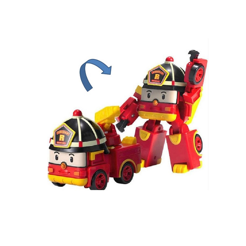 Robocar Poli Roy Dönüşen İtfaiye Aracı Robot Figür 10 cm – 3+ Yaş Robocar Poli Roy Dönüşen İtfaiye Aracı Robot Figür 10 cm – 3+ Yaş