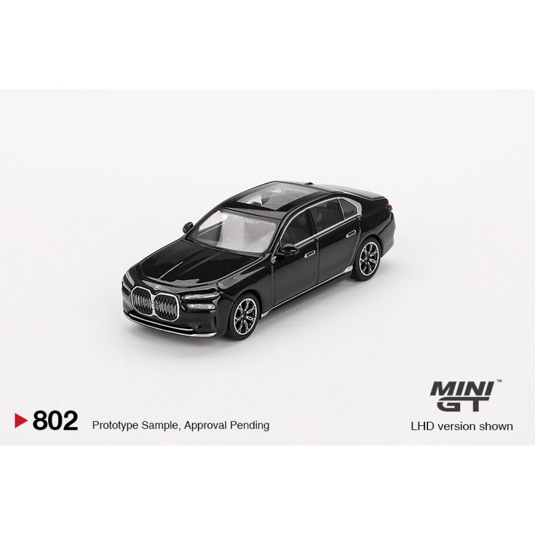Mini GT 1:64 BMW i7 eDrive50 Diecast Model Araba – Black Sapphire (Blister Paketli) Mini GT 1:64 BMW i7 eDrive50 Diecast Model Araba – Black Sapphire (Blister Paketli)