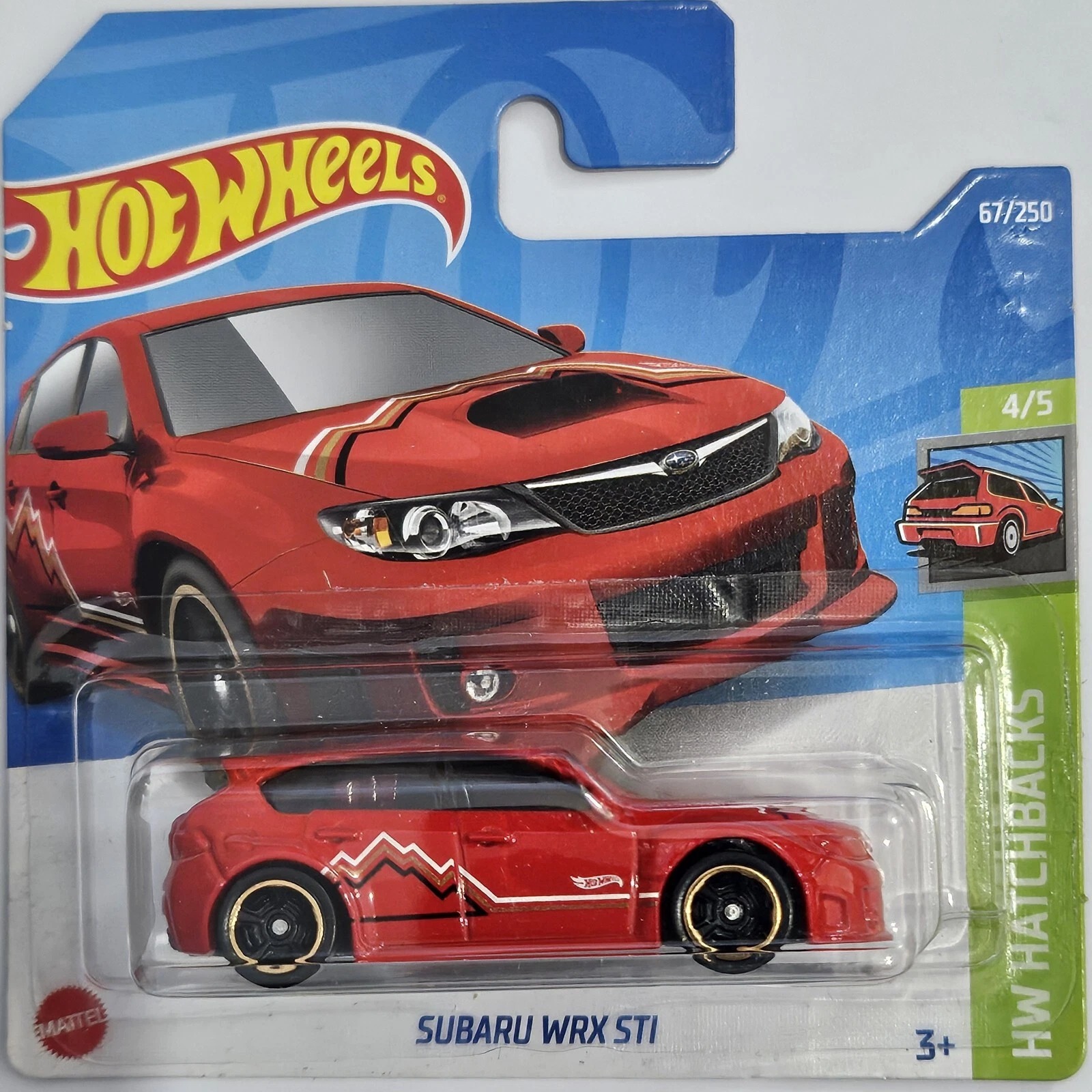 Hot Wheels Subaru WRX STI Diecast Model Araba – HW Hatchbacks Serisi (67/250) Hot Wheels Subaru WRX STI Diecast Model Araba – HW Hatchbacks Serisi (67/250)