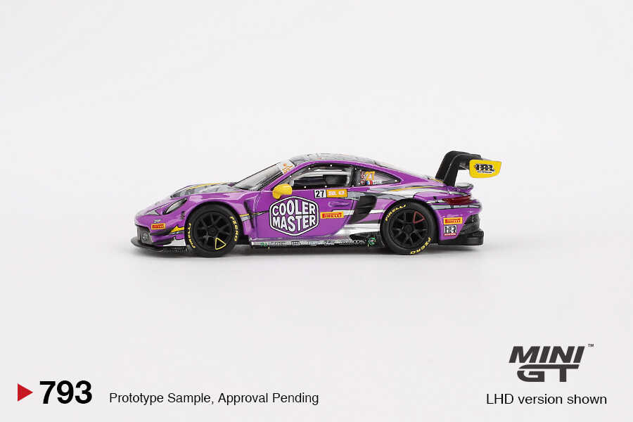 Mini GT 1:64 Porsche 911 GT3 R #27 HubAuto 2023 Macau GP Koleksiyon Model Araba Mini GT 1:64 Porsche 911 GT3 R #27 HubAuto 2023 Macau GP Koleksiyon Model Araba