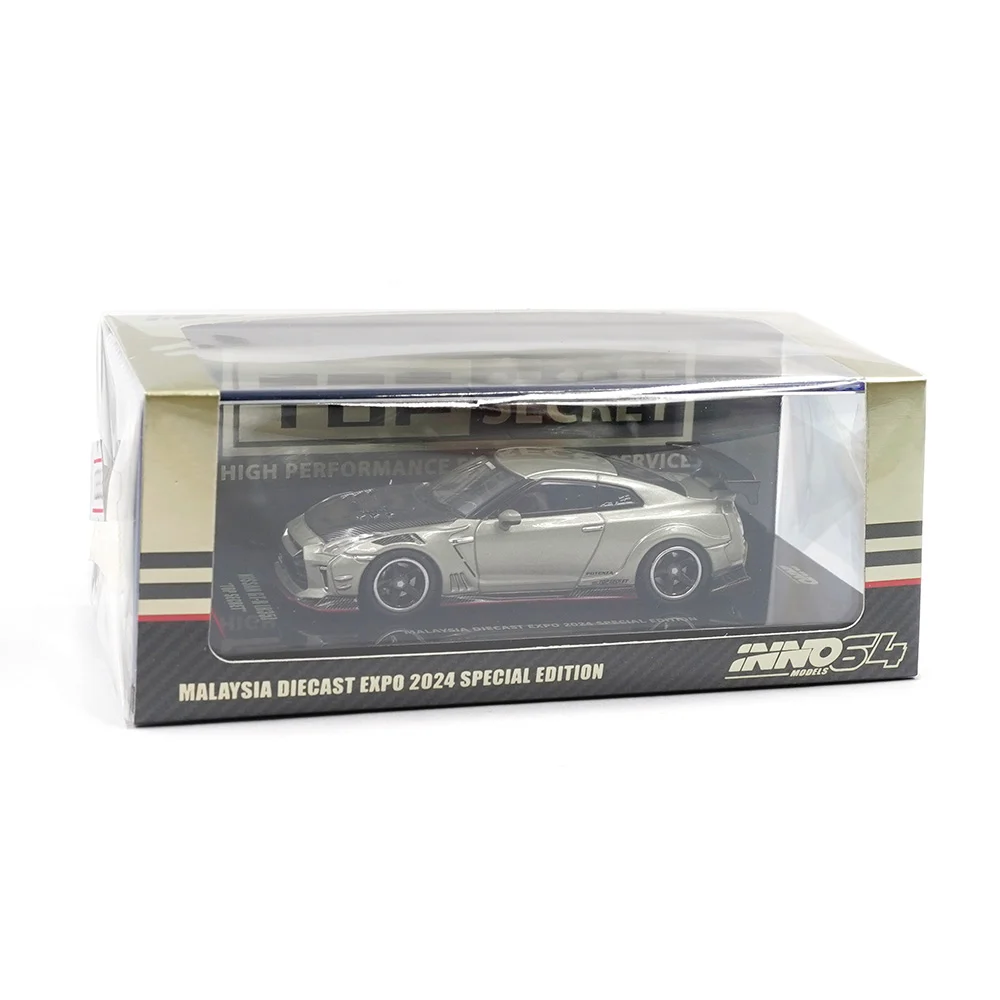INNO 1:64 Nissan GT-R R35 Top Secret – Malaysia Diecast Expo 2024 Özel Model INNO 1:64 Nissan GT-R R35 Top Secret – Malaysia Diecast Expo 2024 Özel Model