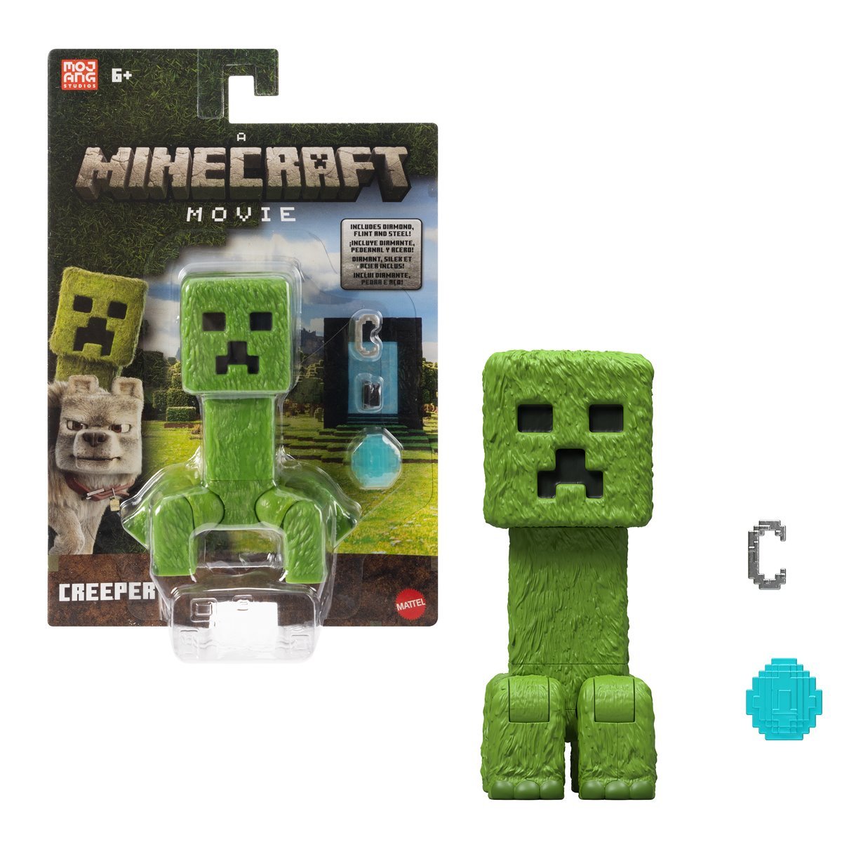 Minecraft Movie Creeper Figür 7,5 cm – Hareketli Eklemli Orijinal Mattel Oyuncak Minecraft Movie Creeper Figür 7,5 cm – Hareketli Eklemli Orijinal Mattel Oyuncak
