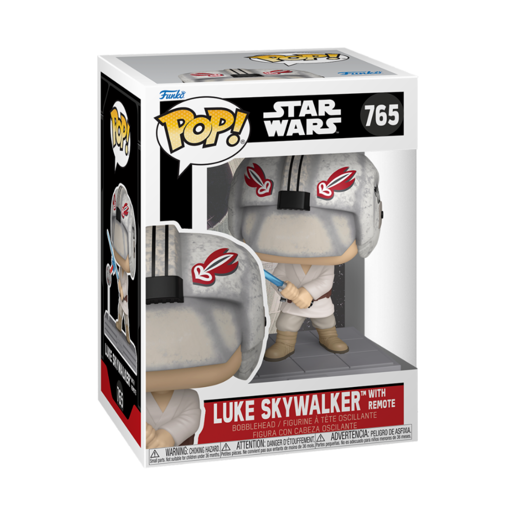 Funko Pop Star Wars Luke Skywalker With Remote Figür #765 Funko Pop Star Wars Luke Skywalker With Remote Figür #765