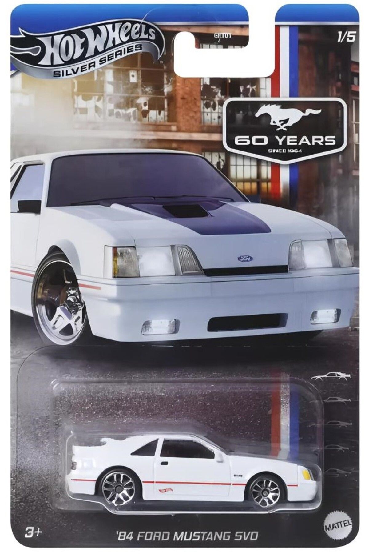Hot Wheels Silver Series `84 Ford Mustang SVO Hot Wheels Silver Series `84 Ford Mustang SVO