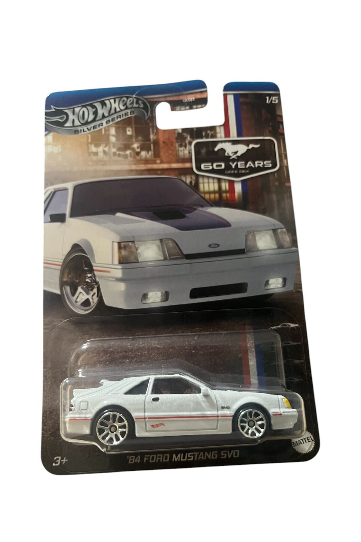 Hot Wheels Silver Series `84 Ford Mustang SVO Hot Wheels Silver Series `84 Ford Mustang SVO