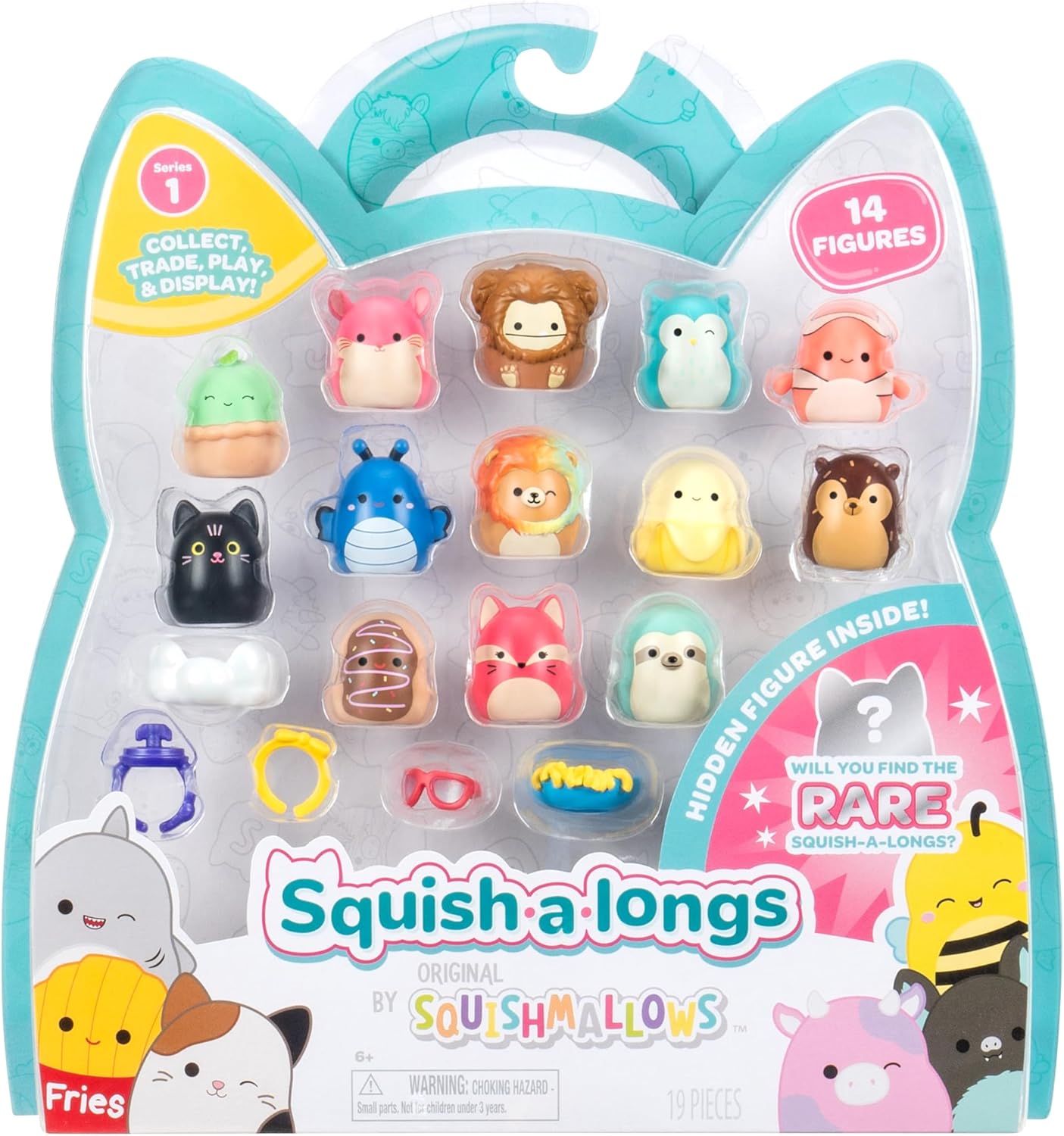 Squish-a-Longs by Squishmallows 14 Figürlü Sürpriz Kutu Seti – Serisi 1 Orijinal Mini Koleksiyon Squish-a-Longs by Squishmallows 14 Figürlü Sürpriz Kutu Seti – Serisi 1 Orijinal Mini Koleksiyon