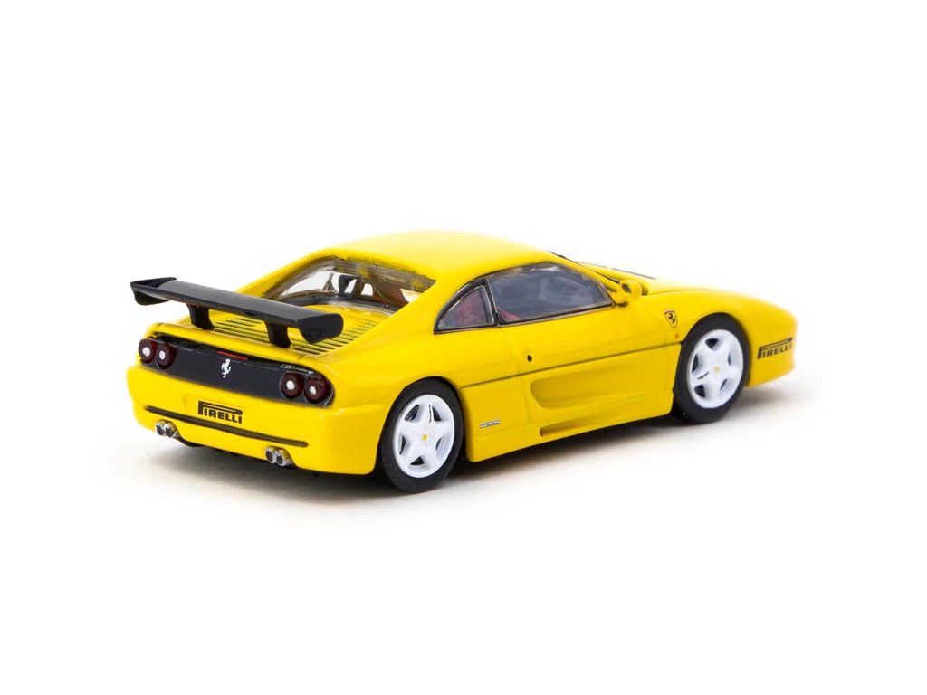 Tarmac Ferrari F355 Challenge Pirelli Sarı 1:64 Diecast Model Araba Tarmac Ferrari F355 Challenge Pirelli Sarı 1:64 Diecast Model Araba