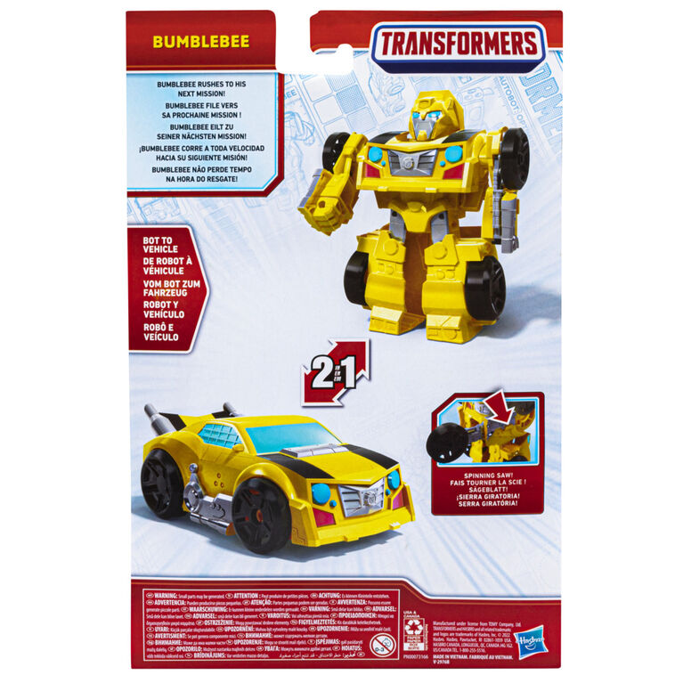 Transformers Bumblebee Dönüşen Robot ve Araba Figürü – 2’si 1 Arada Oyuncak (3+ Yaş) Transformers Bumblebee Dönüşen Robot ve Araba Figürü – 2’si 1 Arada Oyuncak (3+ Yaş)