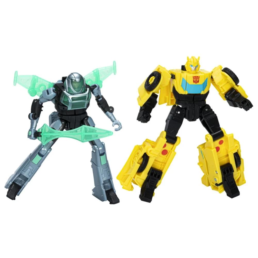 Transformers EarthSpark Bumblebee ve Mo Malto Figür Seti – 12,5 cm Dönüşebilen Robot Oyuncak Transformers EarthSpark Bumblebee ve Mo Malto Figür Seti – 12,5 cm Dönüşebilen Robot Oyuncak