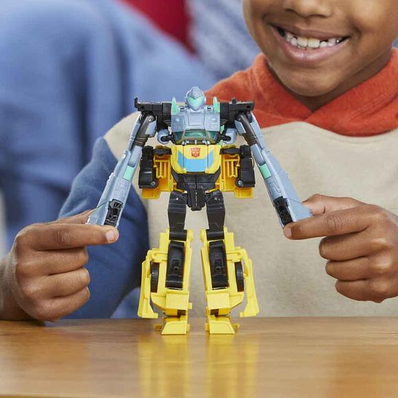 Transformers EarthSpark Bumblebee ve Mo Malto Figür Seti – 12,5 cm Dönüşebilen Robot Oyuncak Transformers EarthSpark Bumblebee ve Mo Malto Figür Seti – 12,5 cm Dönüşebilen Robot Oyuncak