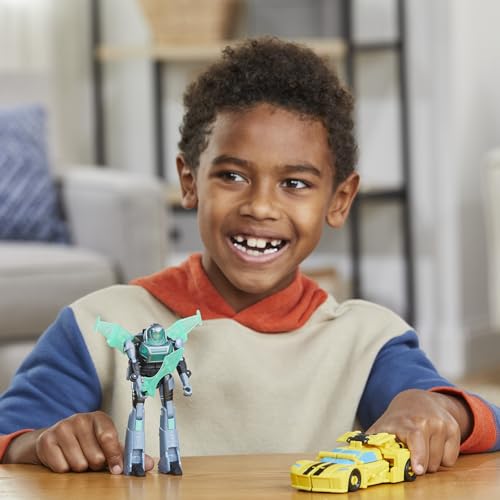 Transformers EarthSpark Bumblebee ve Mo Malto Figür Seti – 12,5 cm Dönüşebilen Robot Oyuncak Transformers EarthSpark Bumblebee ve Mo Malto Figür Seti – 12,5 cm Dönüşebilen Robot Oyuncak