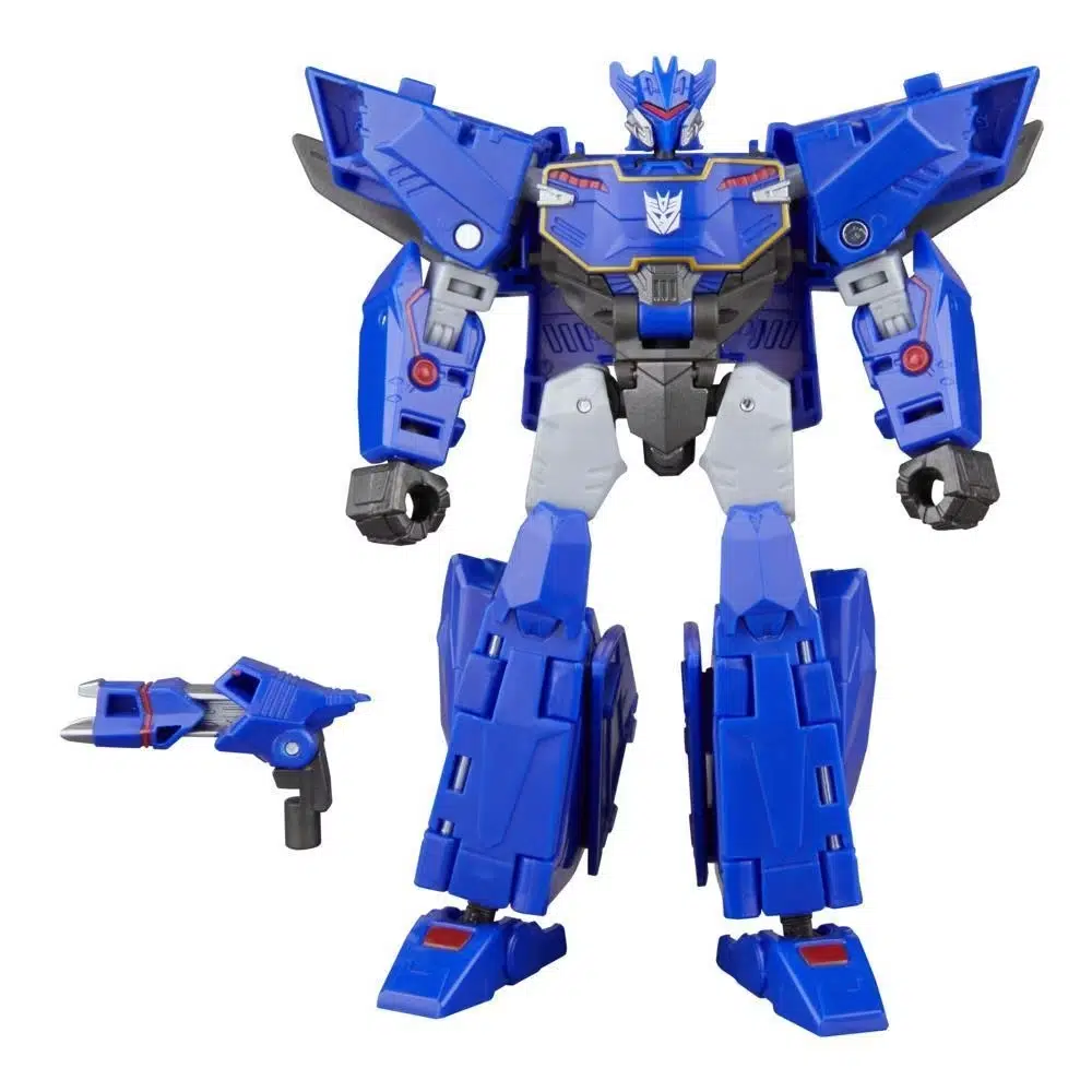 Transformers EarthSpark Soundwave Deluxe Figür – 2'si 1 Arada Jet