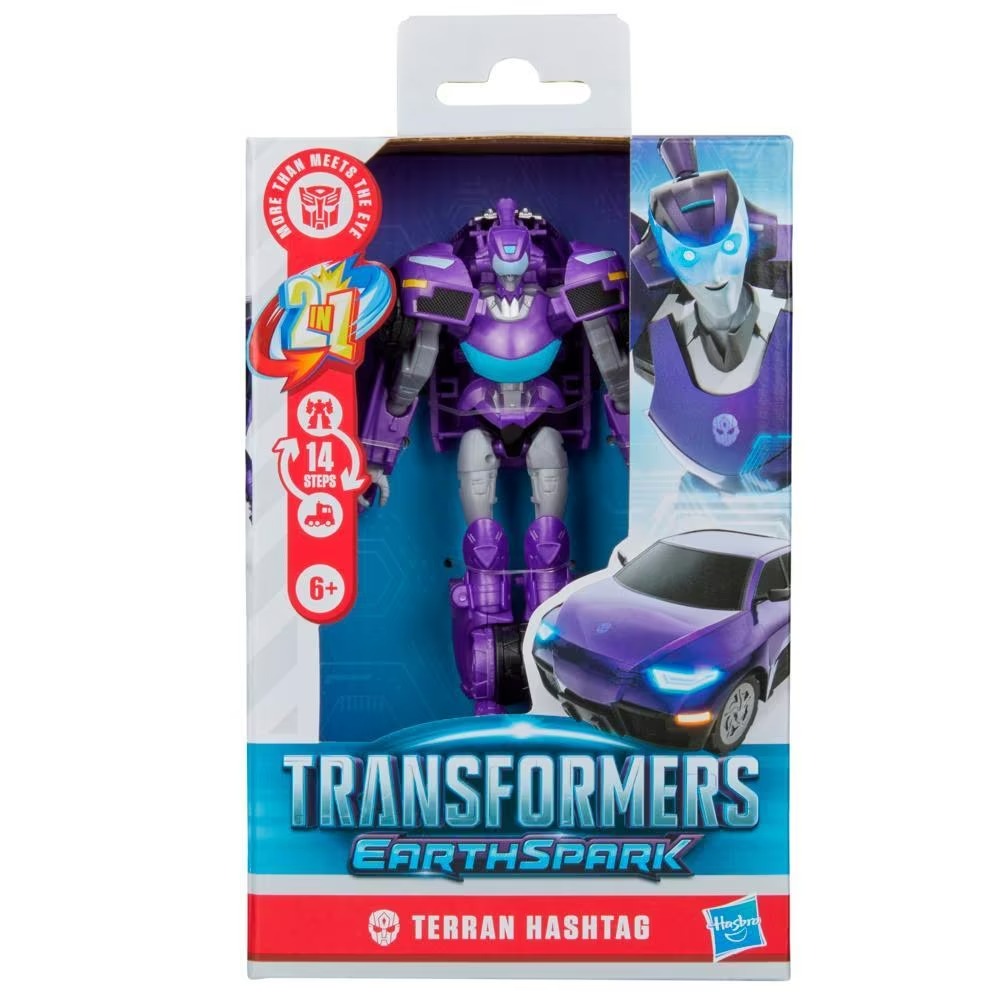 Transformers EarthSpark Terran Hashtag Deluxe Figür – 2’si 1 Arada Robot ve Kamyonet Oyuncak Transformers EarthSpark Terran Hashtag Deluxe Figür – 2’si 1 Arada Robot ve Kamyonet Oyuncak