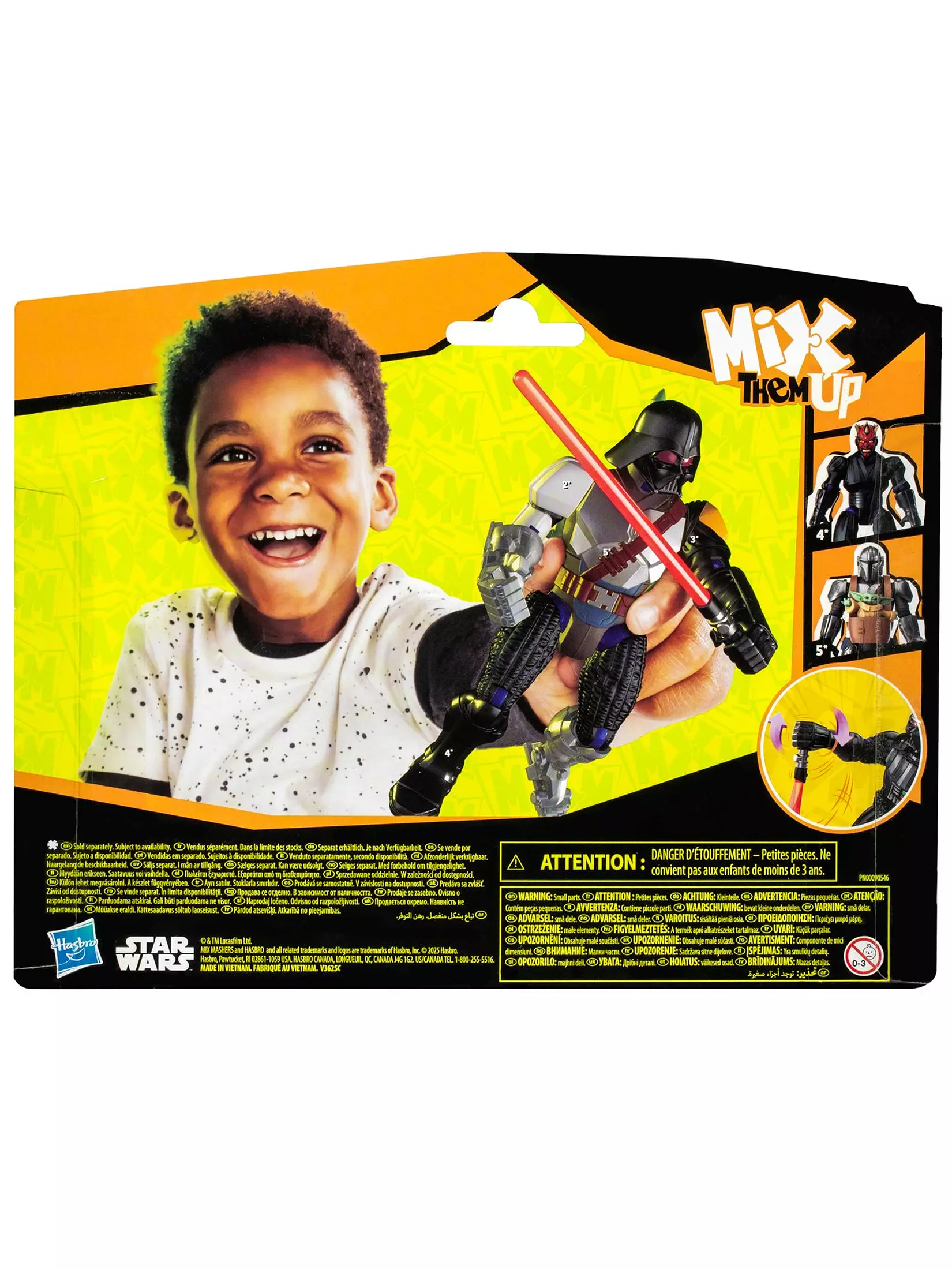 Transformers MixMashers Deluxe Darth Vader Figür – Değiştirilebilir Parçalı Oyuncak (4+ Yaş) Transformers MixMashers Deluxe Darth Vader Figür – Değiştirilebilir Parçalı Oyuncak (4+ Yaş)