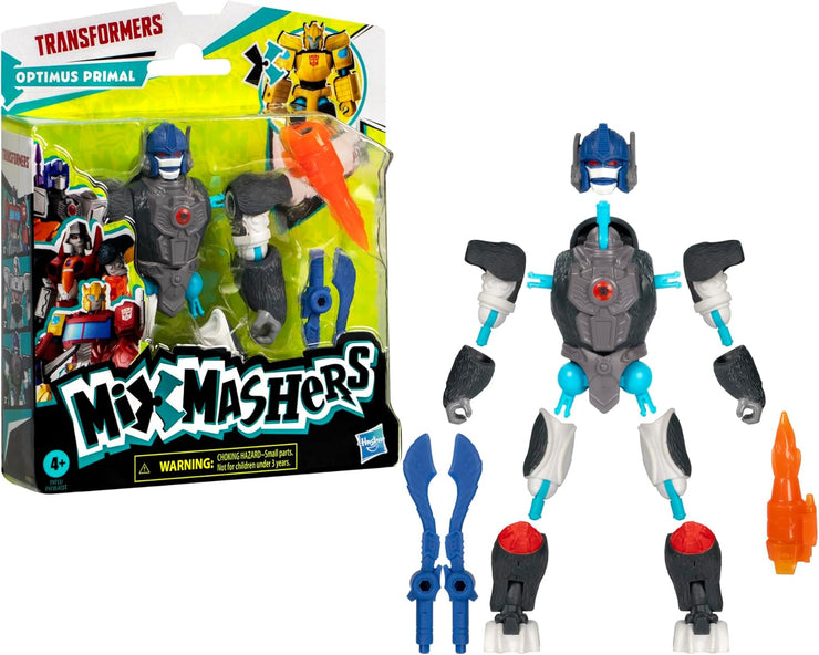 Transformers MixMashers Optimus Primal Figür – Değiştirilebilir Parçalı Oyuncak (4+ Yaş) Transformers MixMashers Optimus Primal Figür – Değiştirilebilir Parçalı Oyuncak (4+ Yaş)