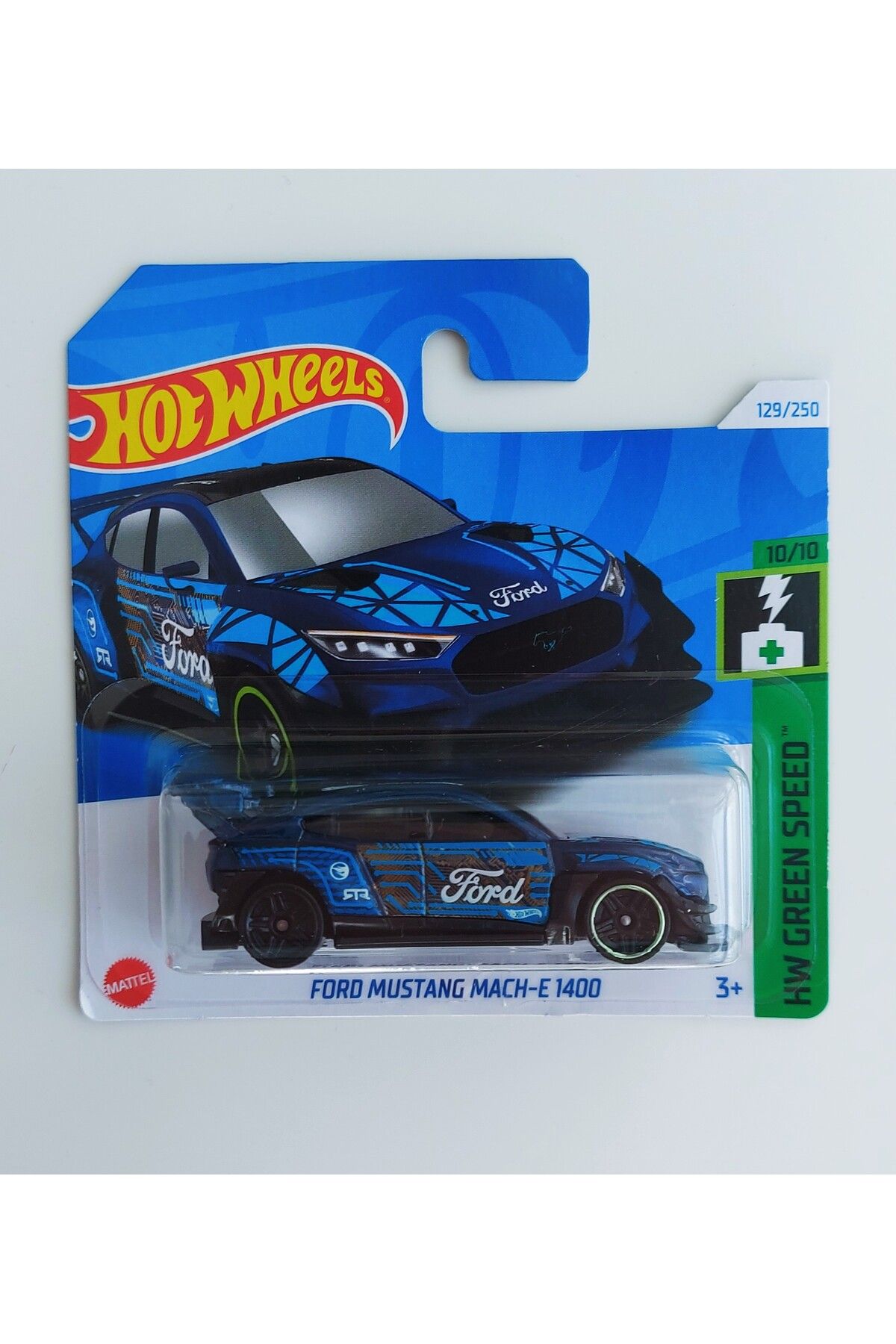 Hot Wheels TREASURE HUNT Ford Mustang Mach-E 1400 TH Özel Model Araba Hot Wheels TREASURE HUNT Ford Mustang Mach-E 1400 TH Özel Model Araba