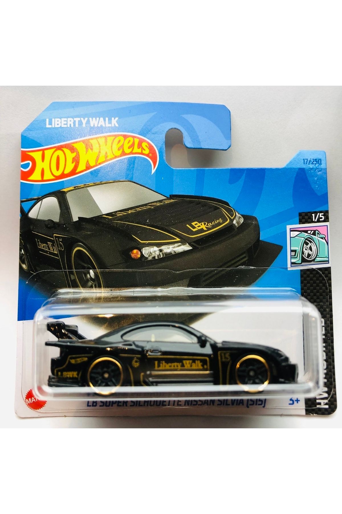 Yeni - New Lb Super Silhouette Nissan Silvia S15 Mini Araba 1:64 Ölçek Hotwheels Marka 1/5 Yeni - New Lb Super Silhouette Nissan Silvia S15 Mini Araba 1:64 Ölçek Hotwheels Marka 1/5